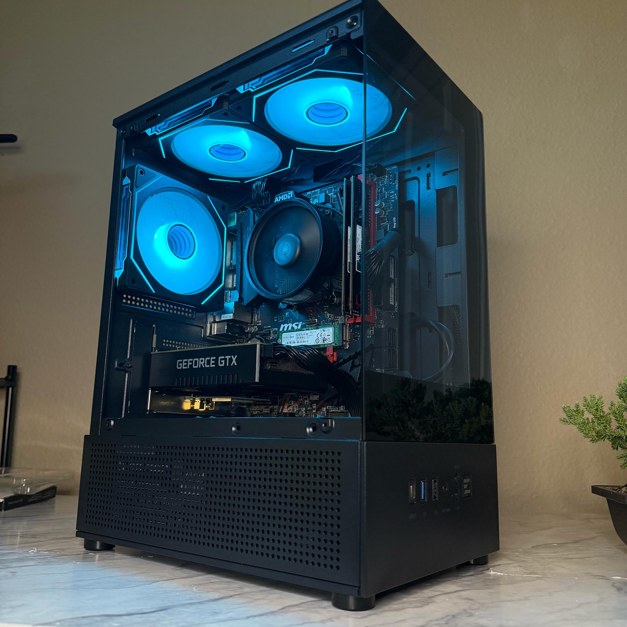 GeForce GTX 1660 Custom Gaming PC - Ryzen 5 2600, 16GB RAM