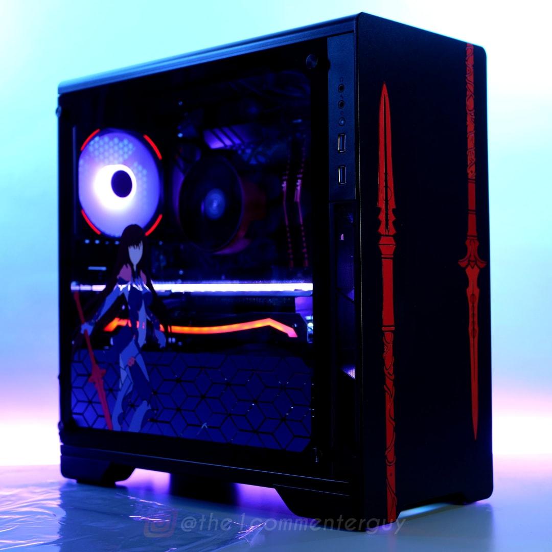 Scathach | RTX 3060, Ryzen 5 5500 FGO theme pc build