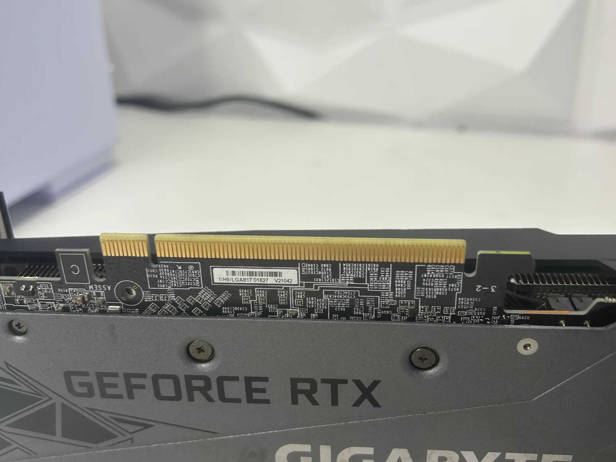 *ARTIFACTS* RTX 3060 12GB GDDR6 Gigabyte WindForce