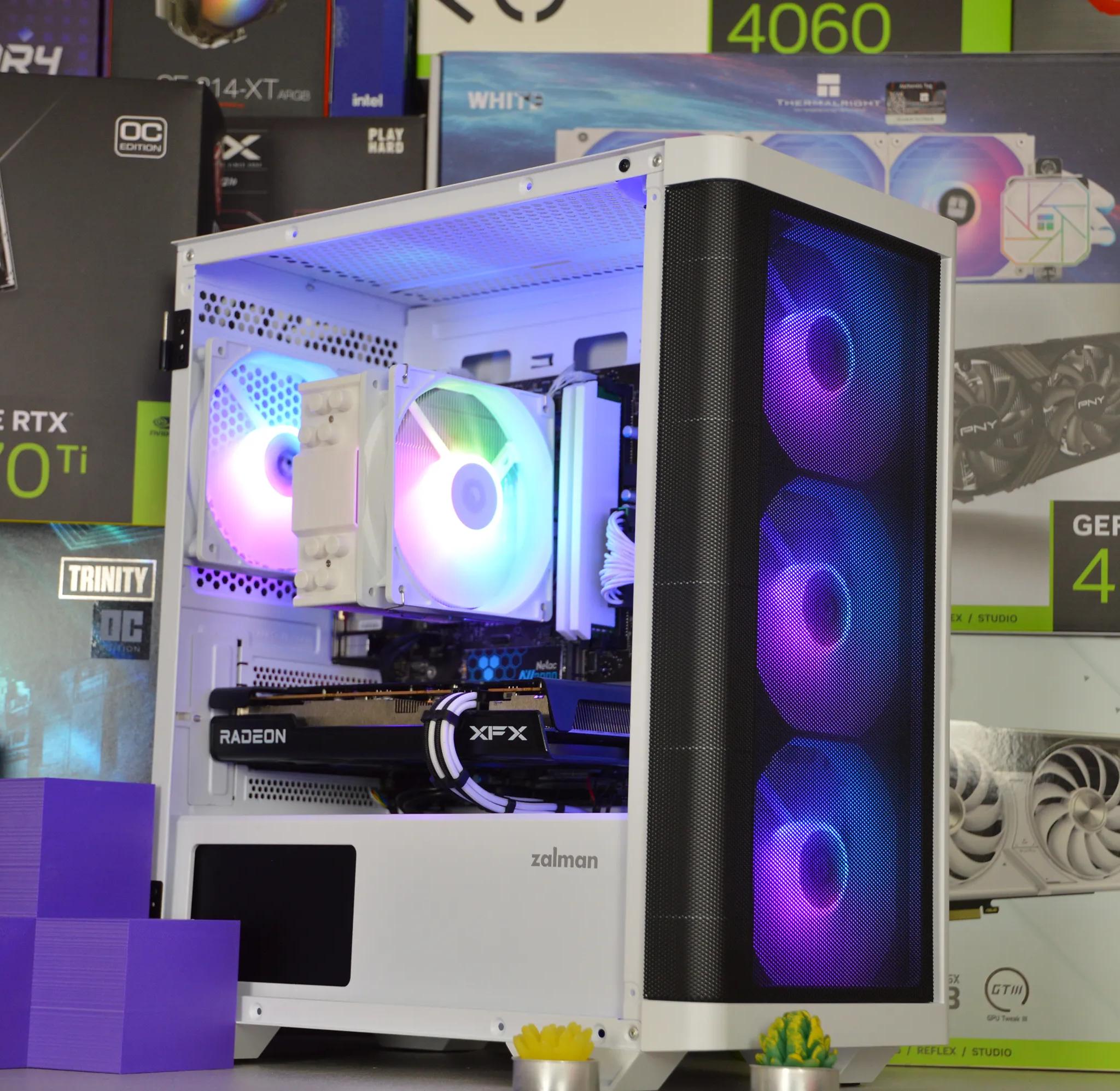 ❄️❄️| RX 6650XT 8GB | RYZEN 5 3600 | 16GB DDR4 RAM | 1TB NVME SSD | Icy Snow |