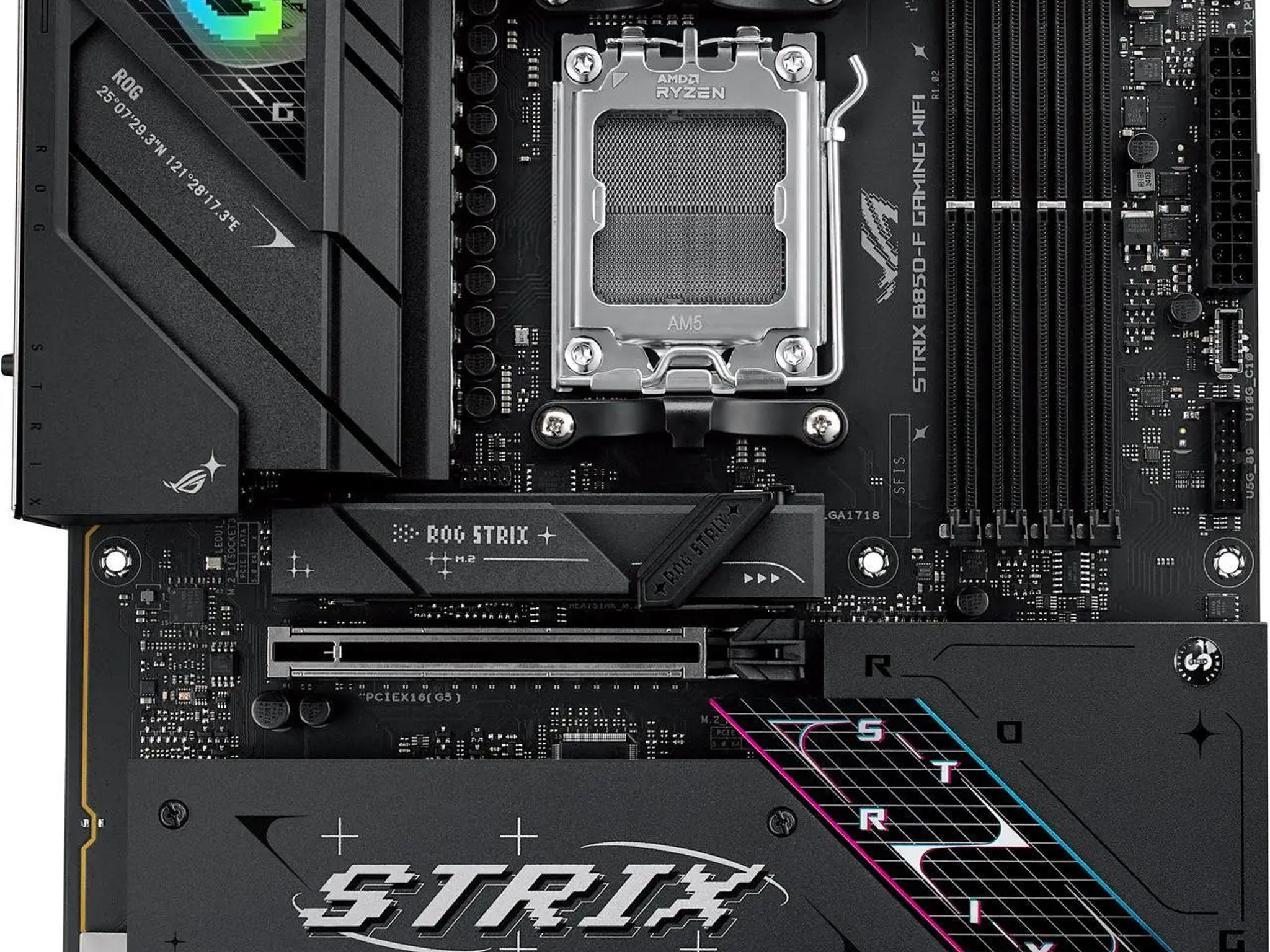 ASUS ROG STRIX B850-F GAMING WIFI AMD AM5 ATX DDR5 Desktop Motherboard