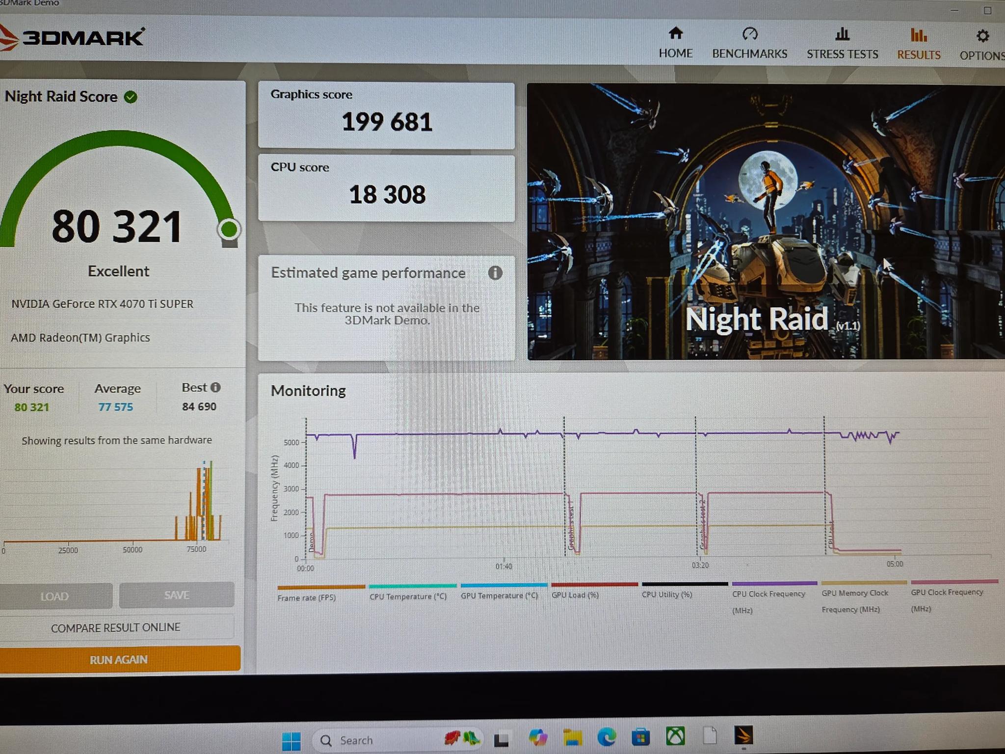 ZOTAC GAMING RTX 4070 Ti SUPER AMP HOLO 16GB GDDR6X