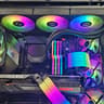 360mm Lian LI AIO RGB CPU Liquid Cooler for AMD AM4 - 2 RGB Controllers included