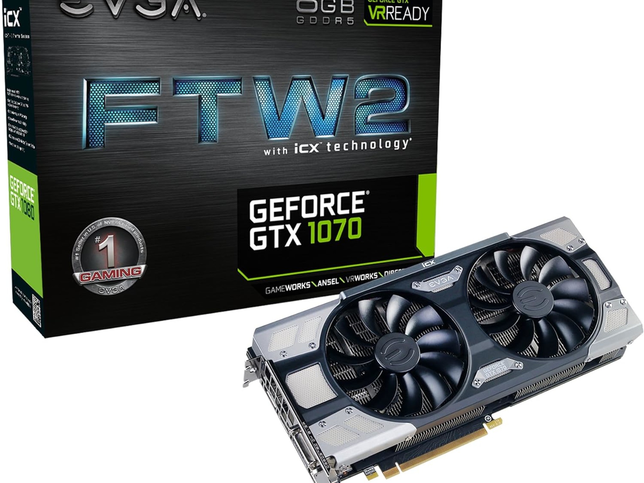 Brand New EVGA FTW2 Nvidia GTX 1070