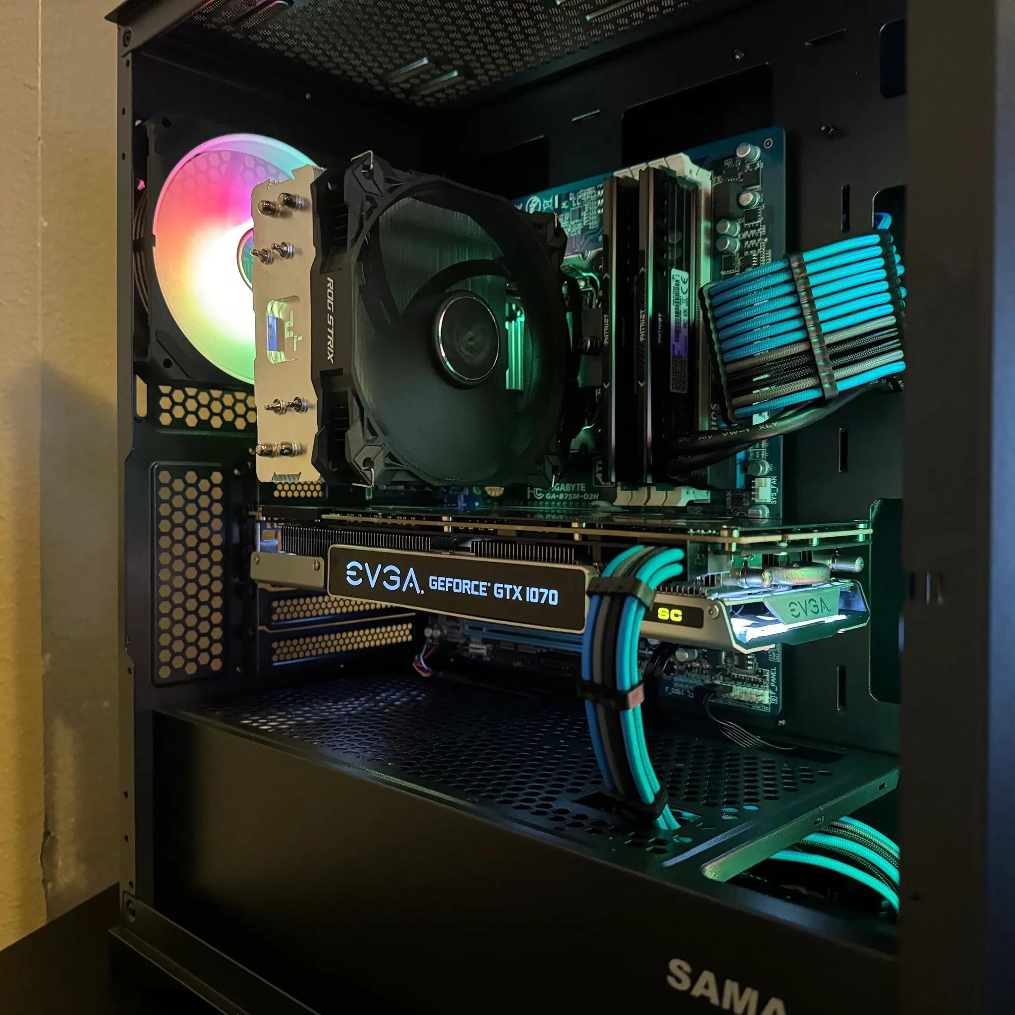 Budget Gaming PC! i7 3770S | GTX 1070 | 1TB SSD | 16GB Ram | WIFI