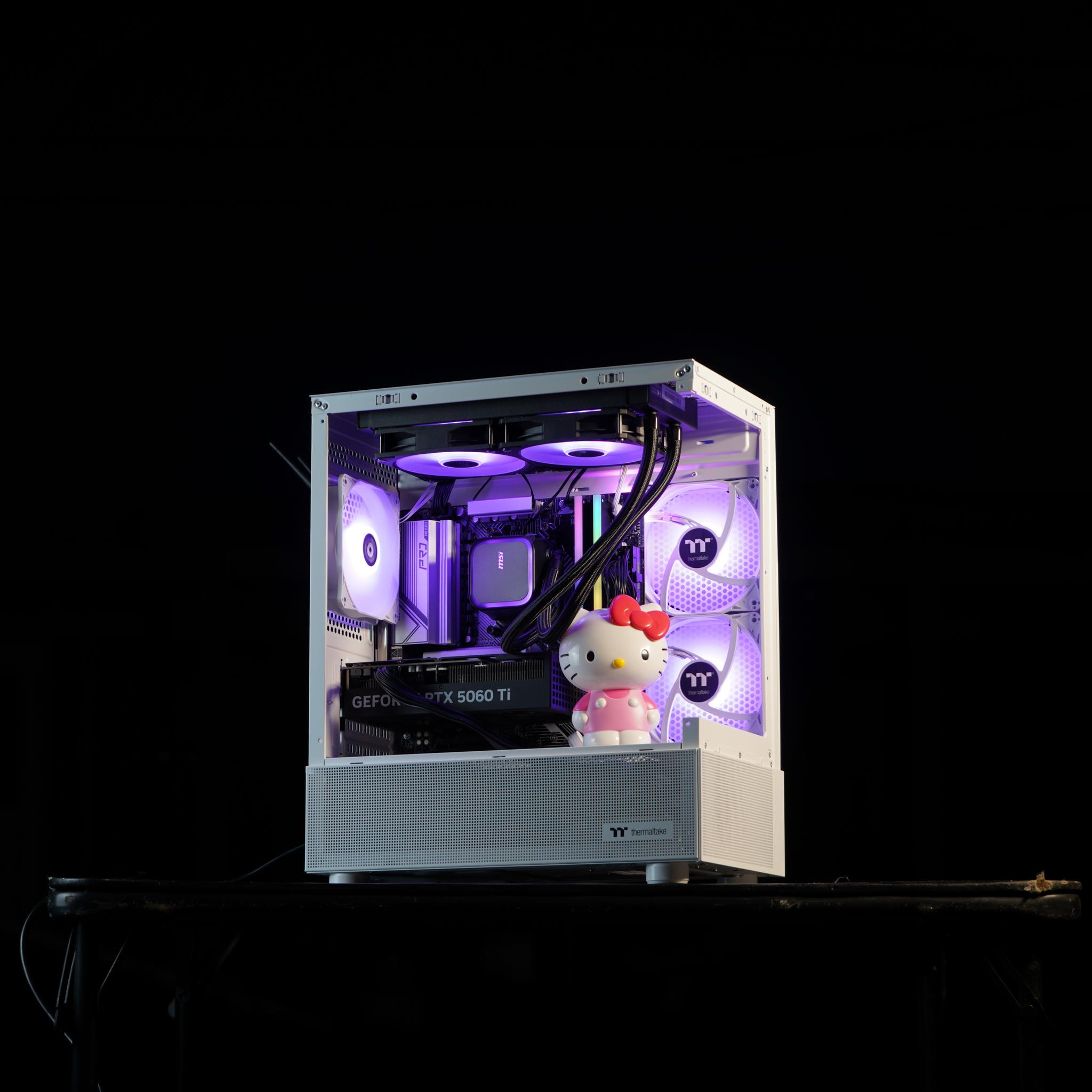 🪻LAVENDER - RTX 5060Ti 16GB | Ryzen 7 8700F | 32GB DDR5 | 2TB | WiFi/BT Gaming PC 🪻