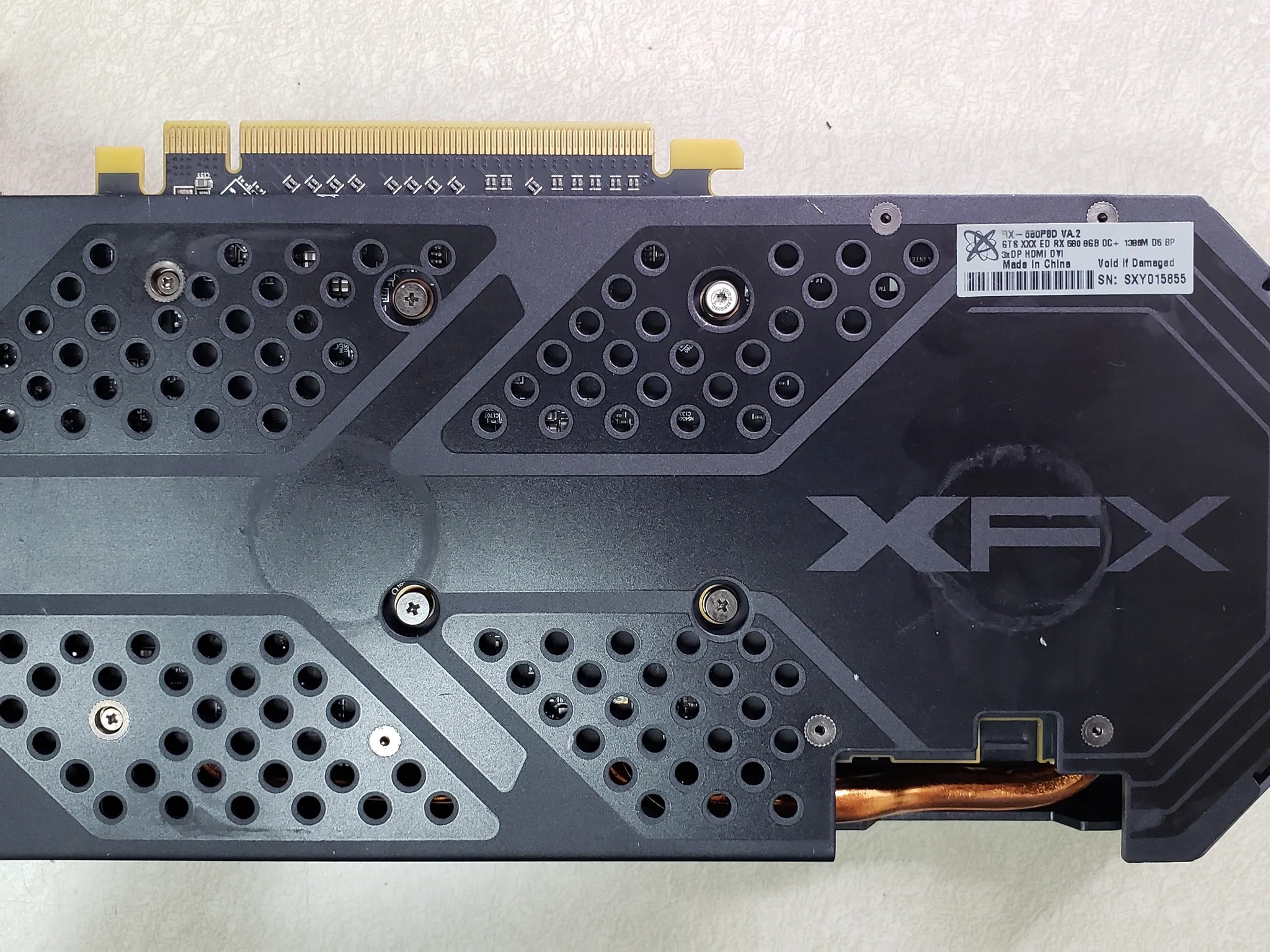 XFX RX 580 Graphics card with 8gb memroy