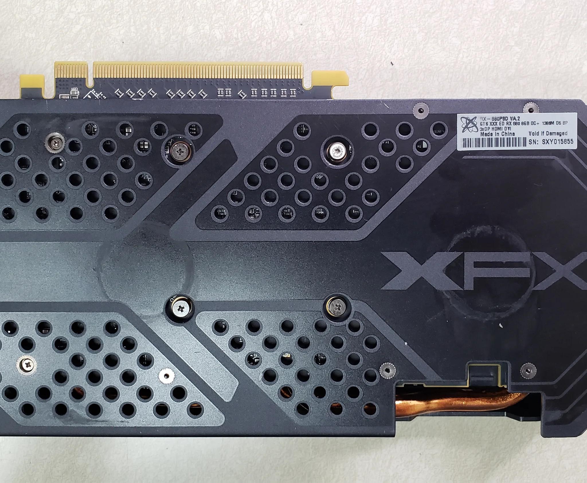 XFX RX 580 Graphics card with 8gb memroy