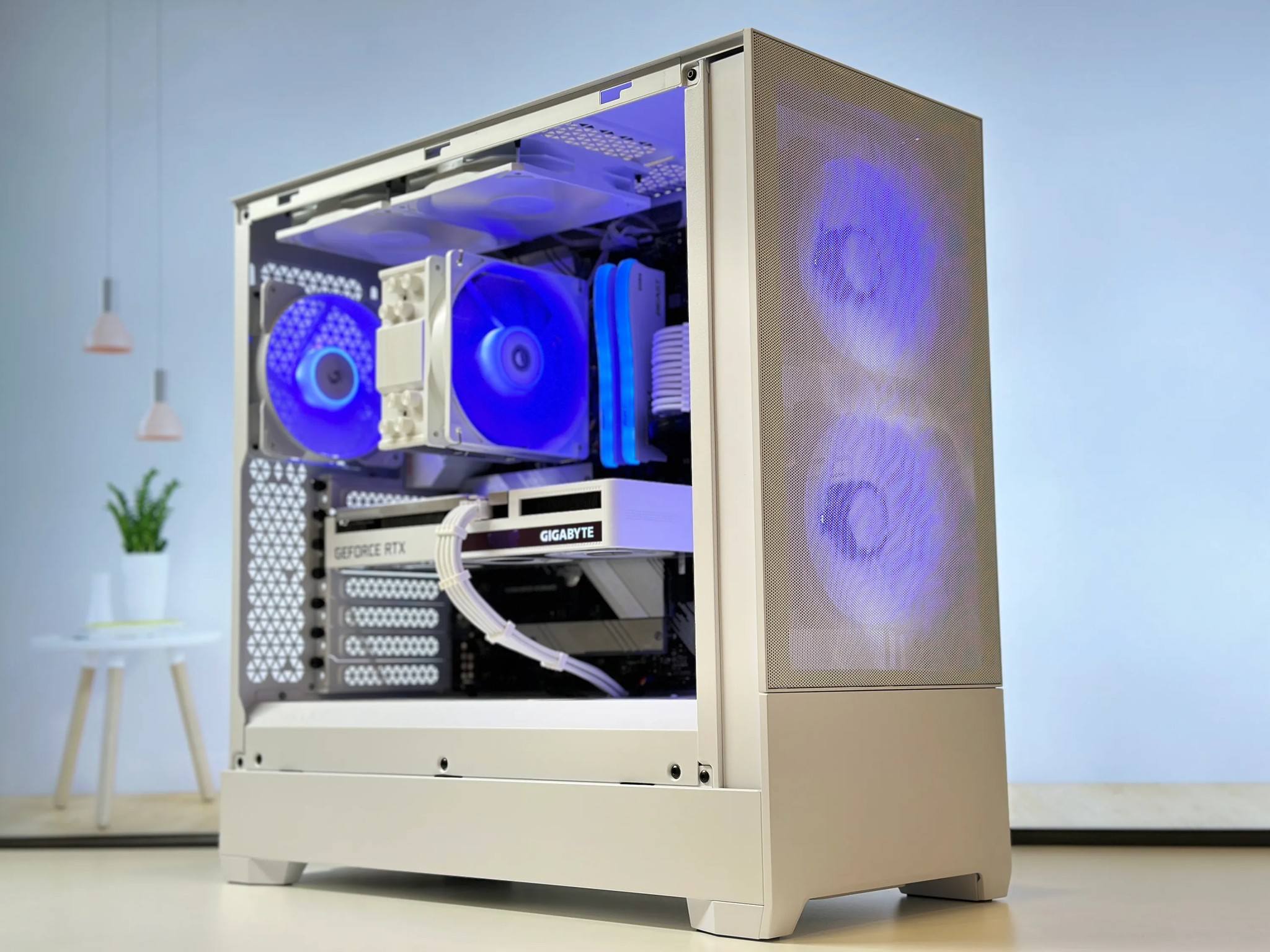 🌨️⚪Whiteout🌨️⚪-Gaming PC-Nvidia RTX 3060 12GB-AMD Ryzen 5 5500-16GB DDR4 -1TB NVME