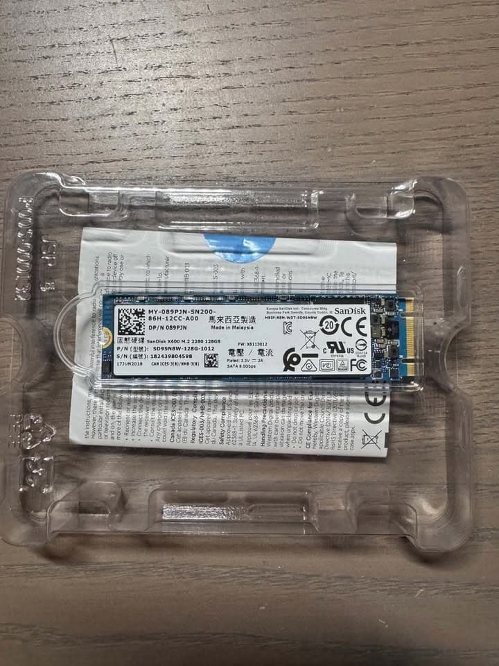 SanDisk X600 128GB M.2 2280 SATA SSD