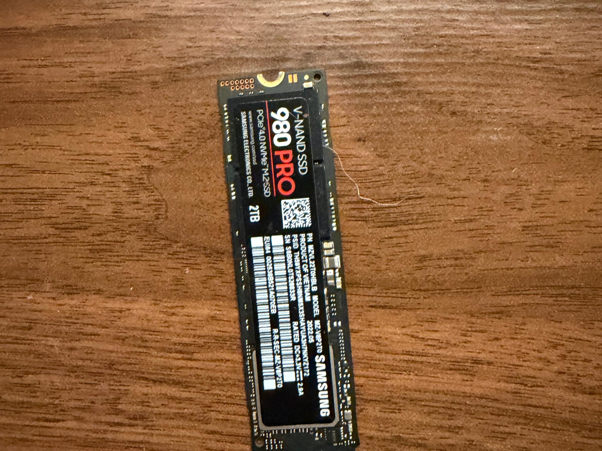 Samsung 990 Pro 2tb