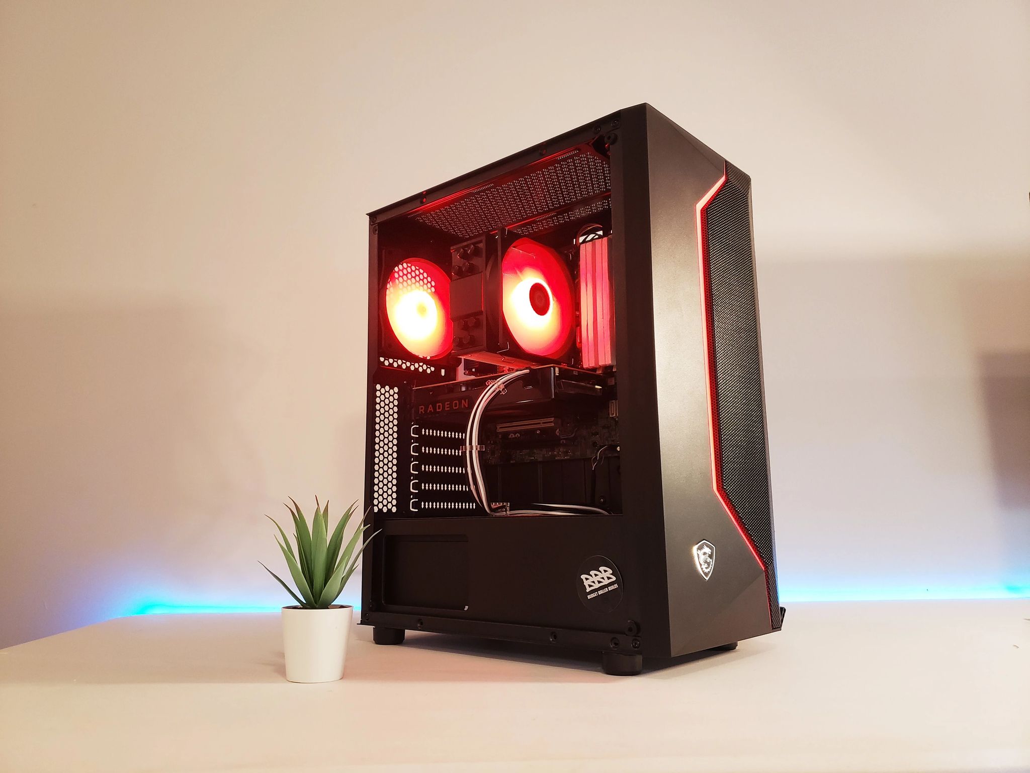 MSI Gaming PC | ⚙️RX580 8GB | Changeable RGB Lighting ✨ |
