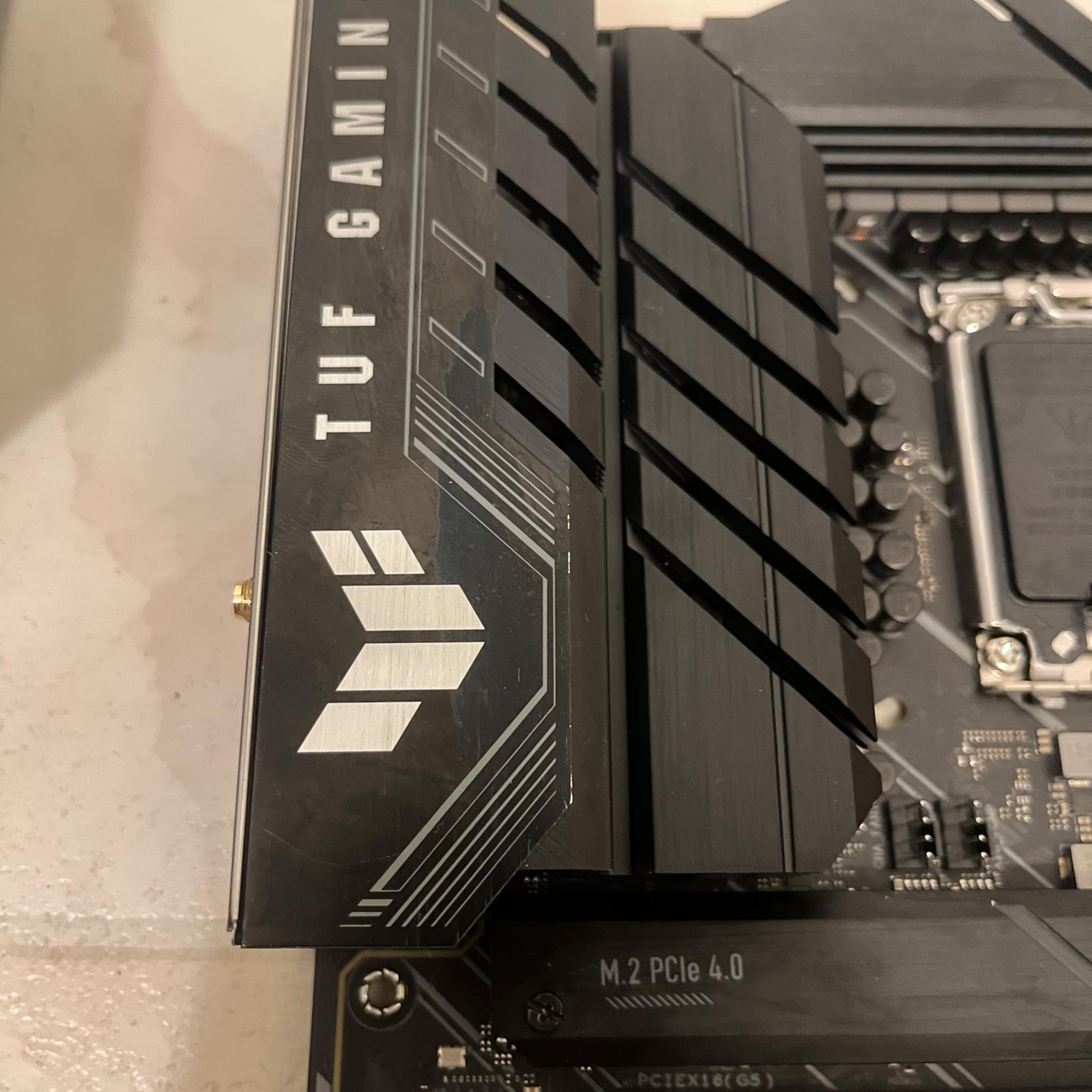 ASUS TUF Gaming Z690-Plus LGA 1700 ATX Motherboard(PCIe 5.0, DDR5, 4xNVMe SSD, Thunderbolt 4)