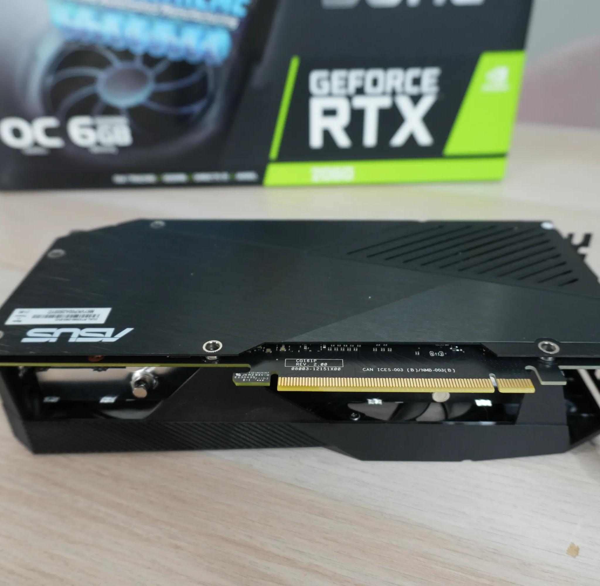 ASUS RTX 2060 Dual