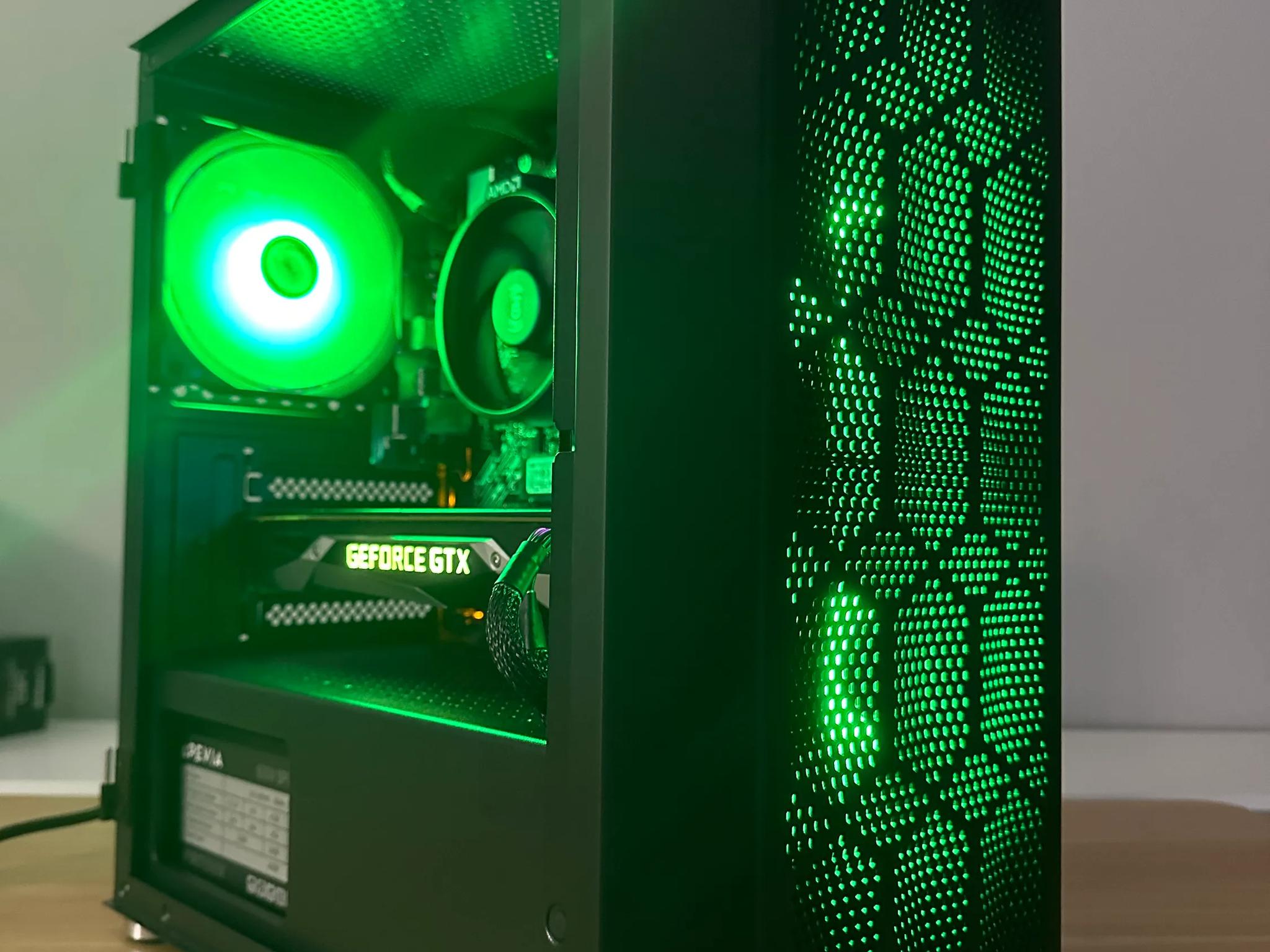 GTX 1070 8gb + Ryzen 2600 Custom Gaming PC. Easy to upgrade!!
