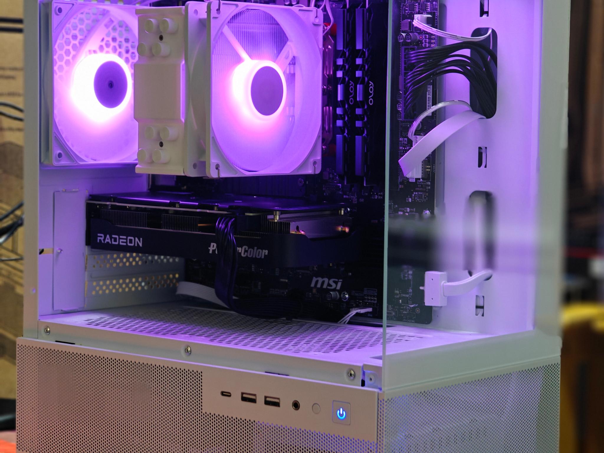 White 1080p/1440p Gaming PC