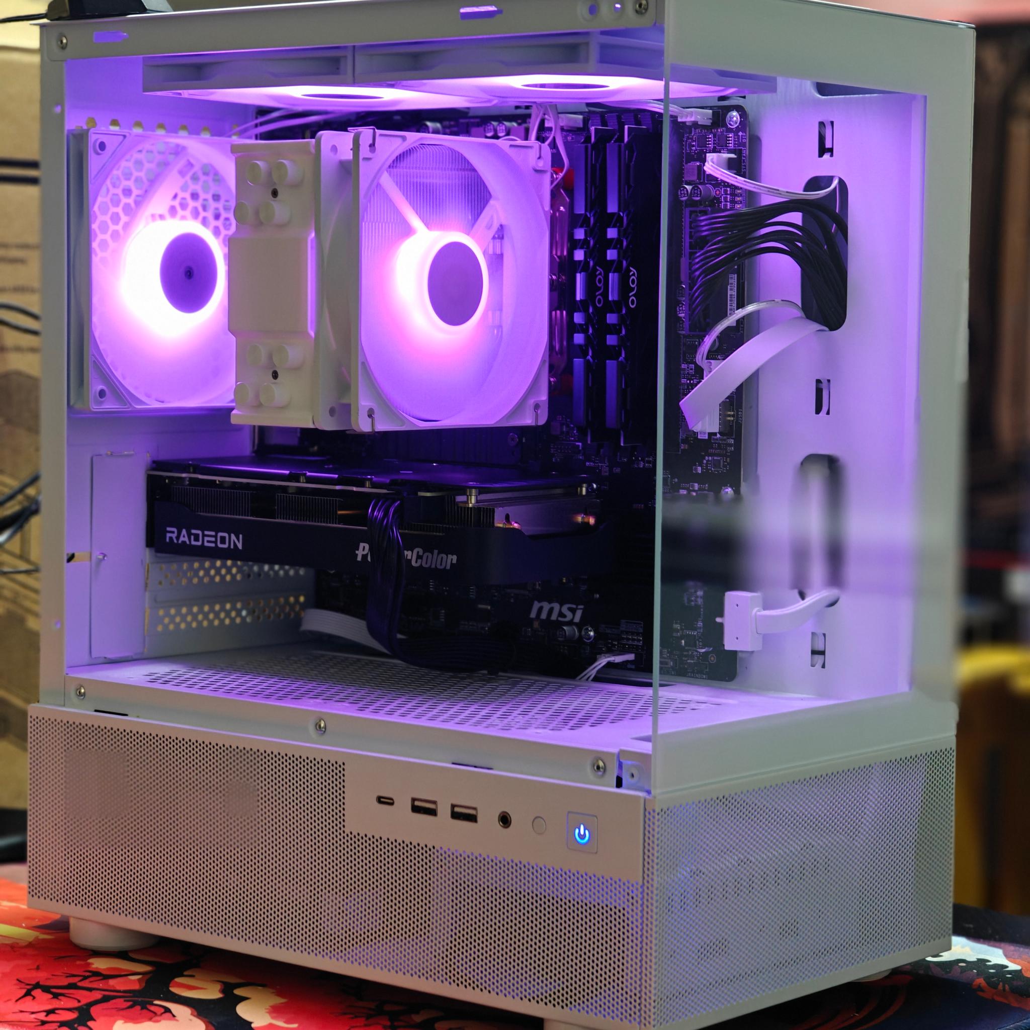 White 1080p/1440p Gaming PC