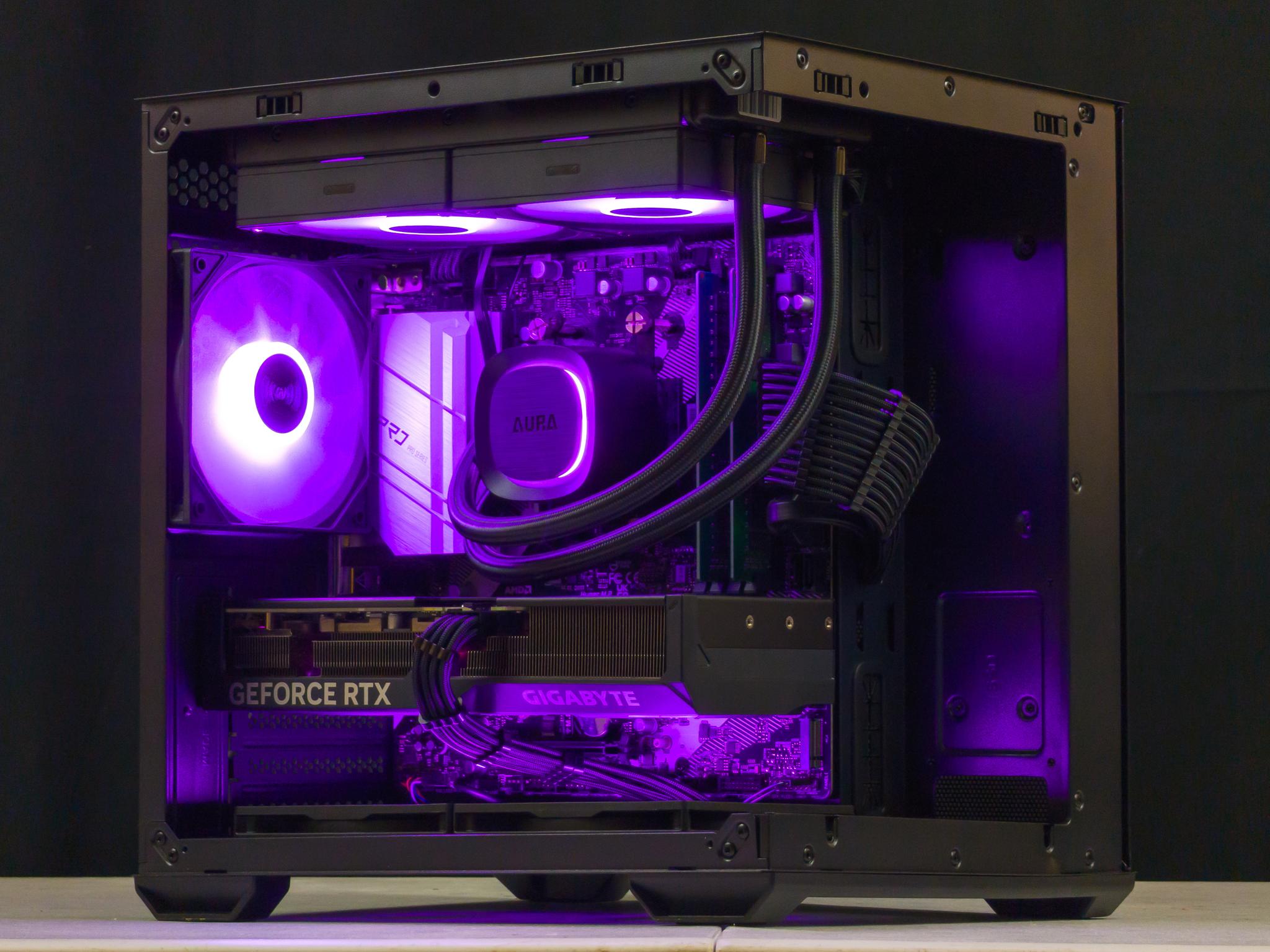 💜🖤 RTX 4070 / Ryzen 7 5800X / 32GB Gaming PC 💜🖤