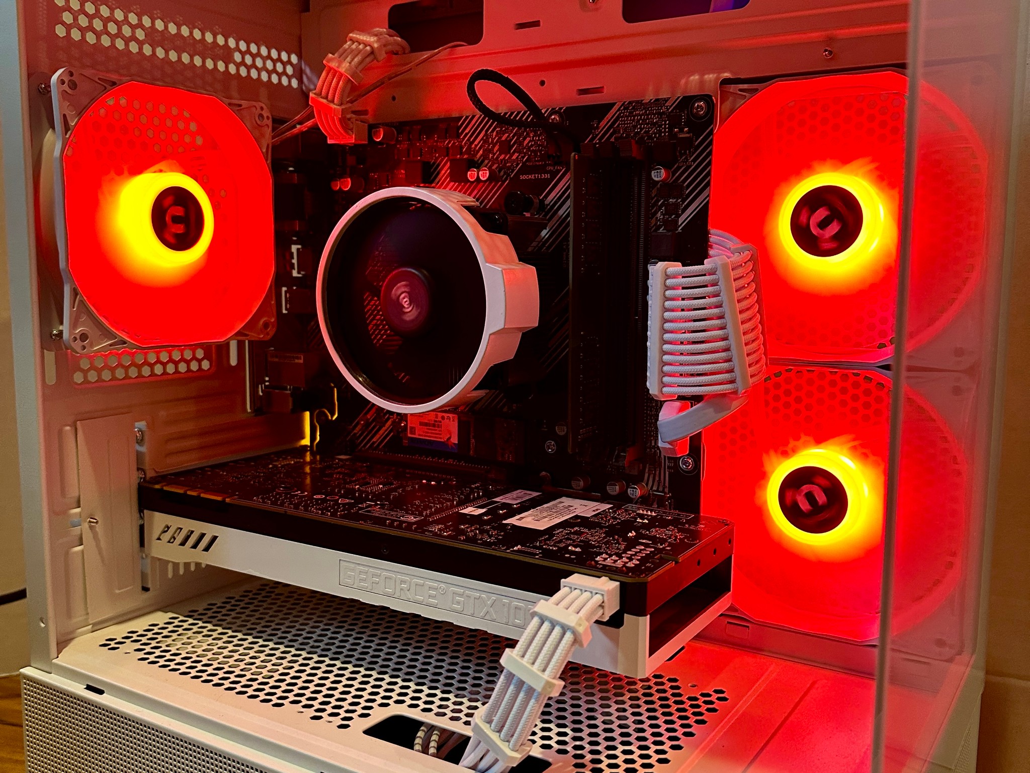 GTX 1070 | Ryzen 5 2600x | 16GB DDR4 | 1.12TB | Win 11 | Office 2024 | FREE SHIP | Budget Gaming PC