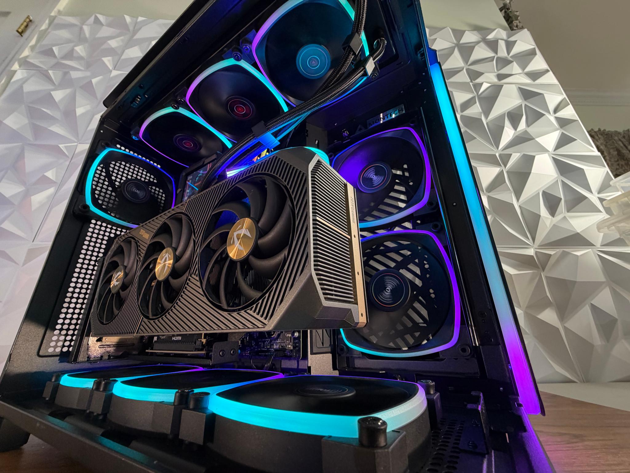 🧊 RTX 5080| Ryzen 7 9850X3D | 32GB RGB | 2TB | Windows 11 Pro “AURORA TITAN” 🧊