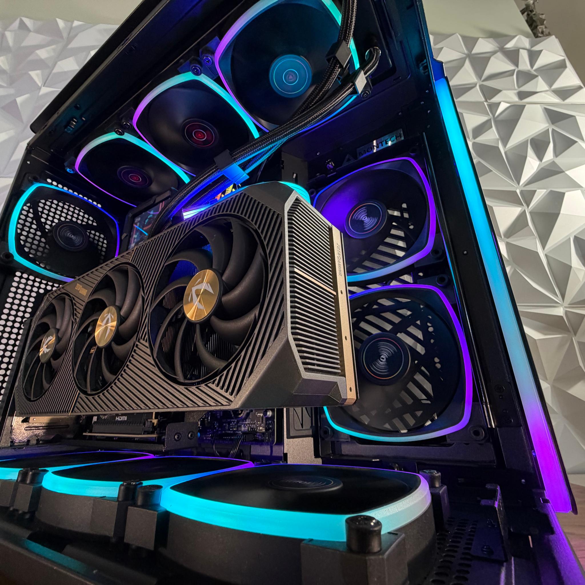 🧊 RTX 5080| Ryzen 7 9850X3D | 32GB RGB | 2TB | Windows 11 Pro “AURORA TITAN” 🧊