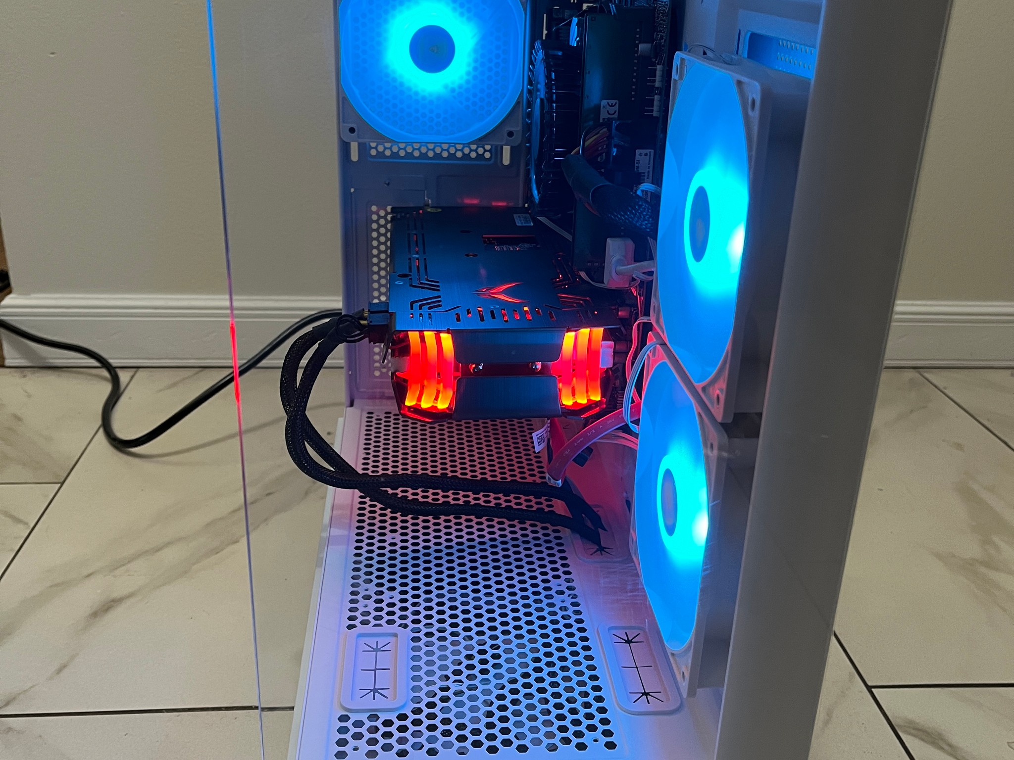 AMD RX 6600 XT, Intel Core i3-12100, 16GB RAM, 4.2 TB Storage, High FPS Gaming PC w/ Wi-Fi & BT
