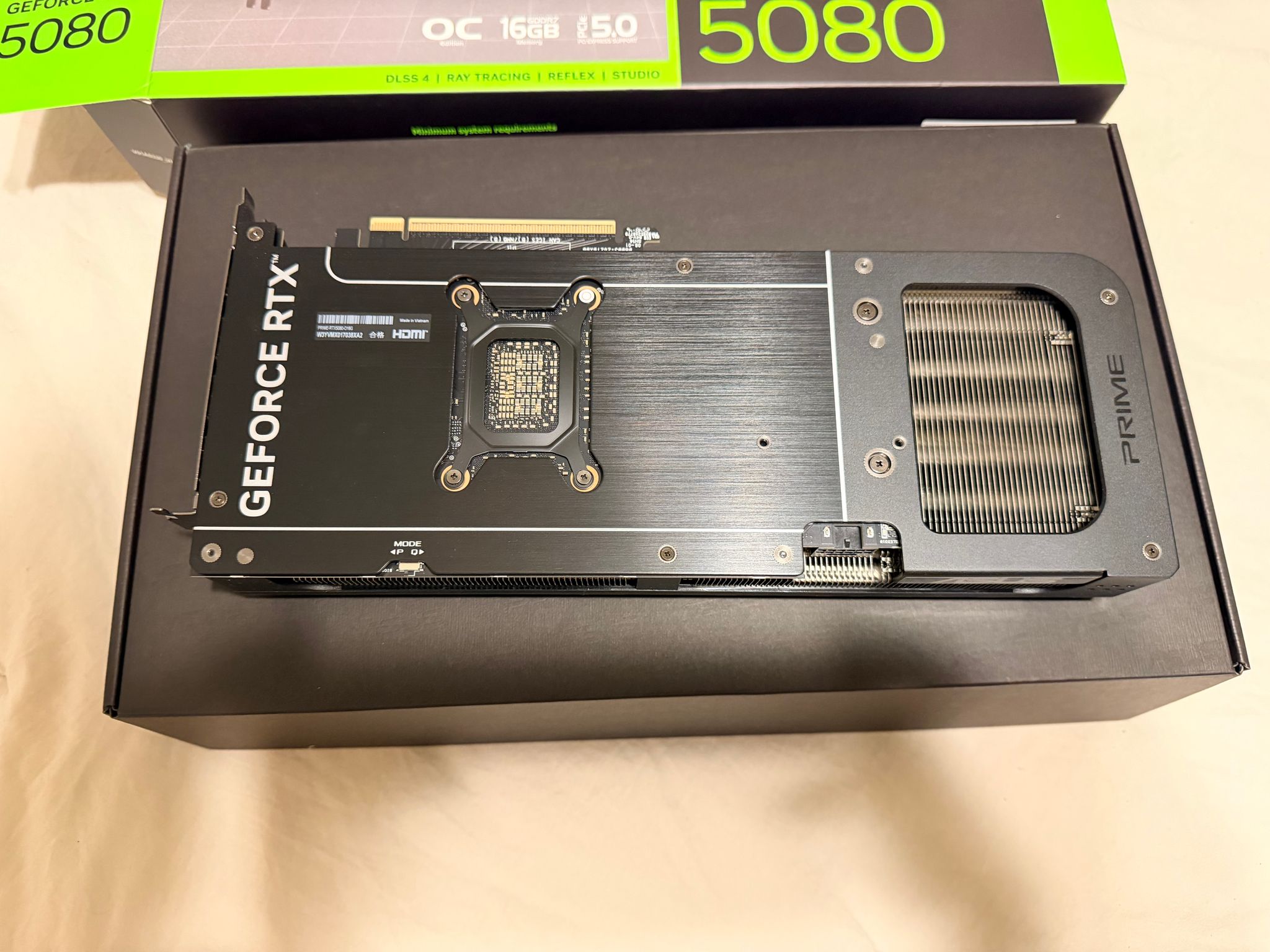 ASUS PRIME RTX 5080 OC Edition