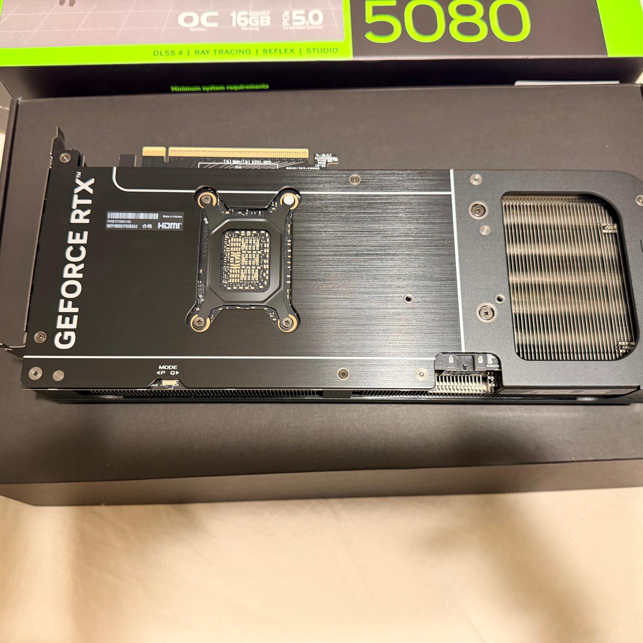 ASUS PRIME RTX 5080 OC Edition