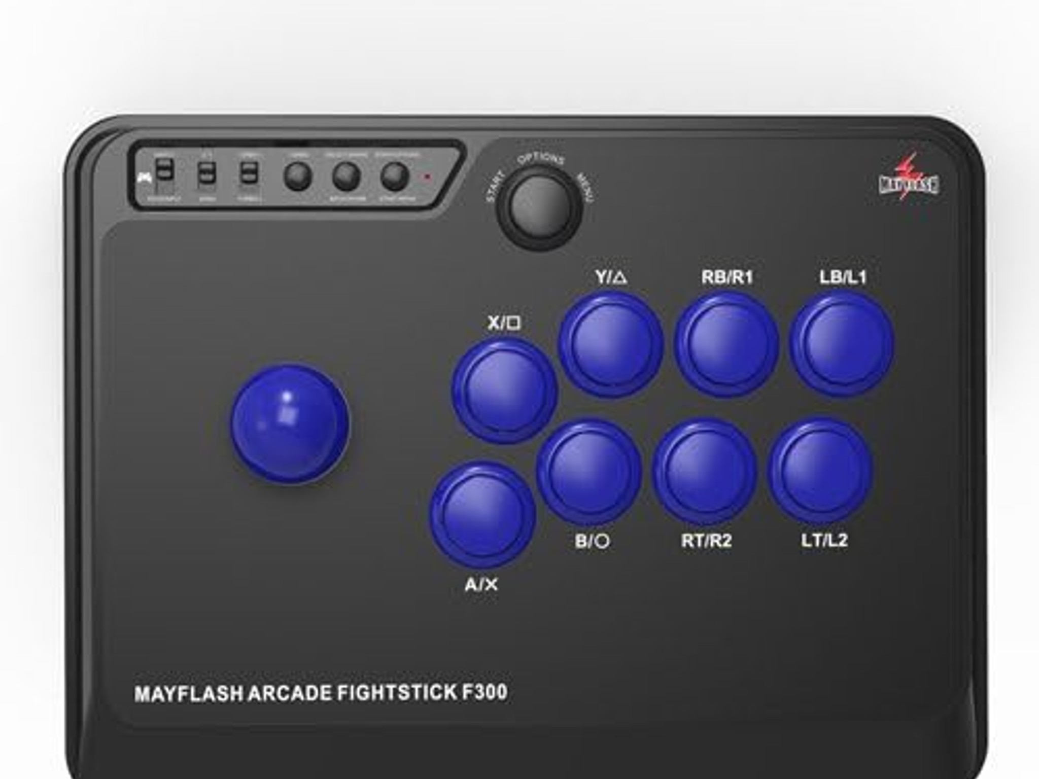 Mayflash F300 Arcade Fight Stick Joystick for Windows PC, MacOS, Nintendo Switch, Xbox, PS4,PS3