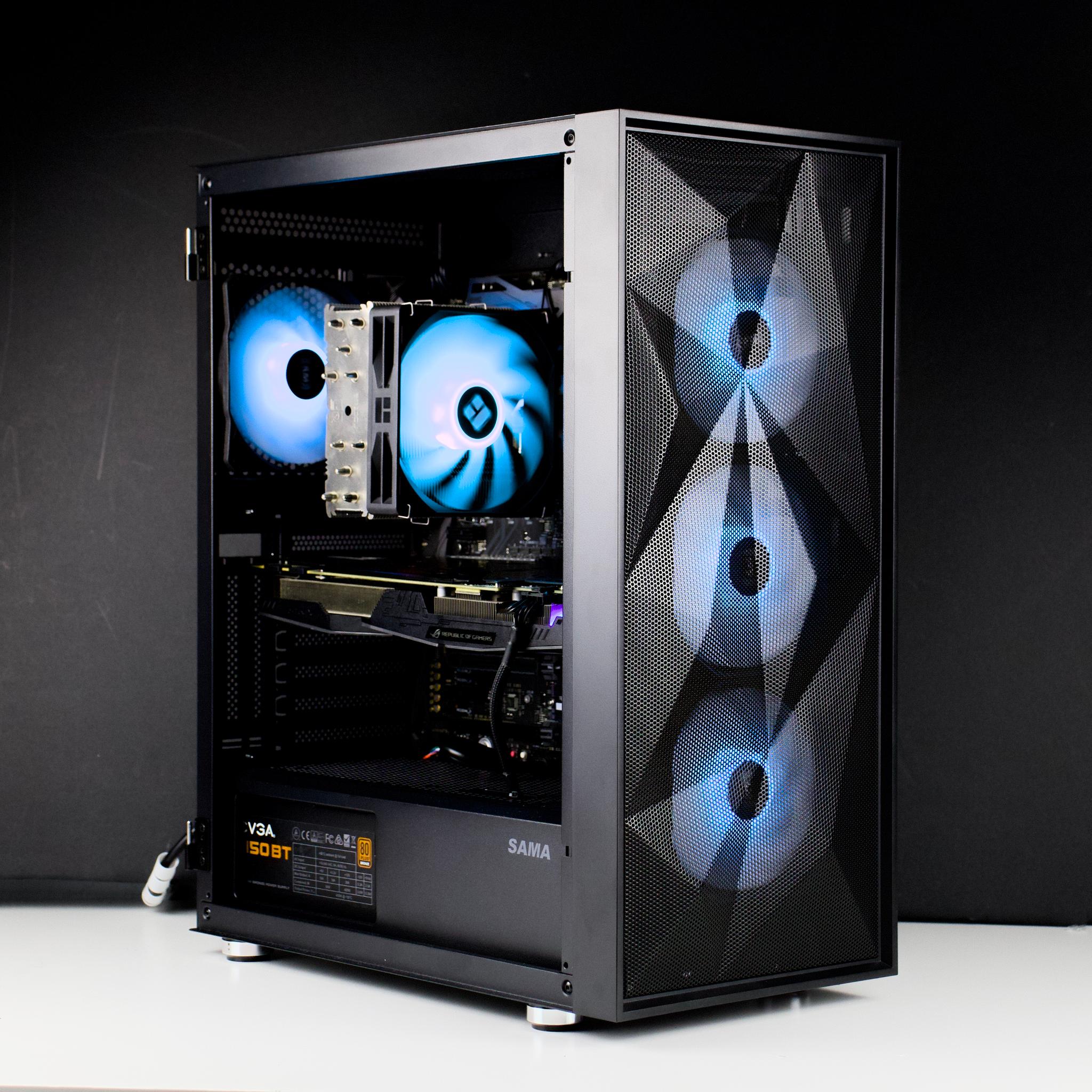 🔥Budget Gaming PC - Intel i7, GTX 1070, 16GB DDR4, 500GB SSD, WiFi - RGB🔥