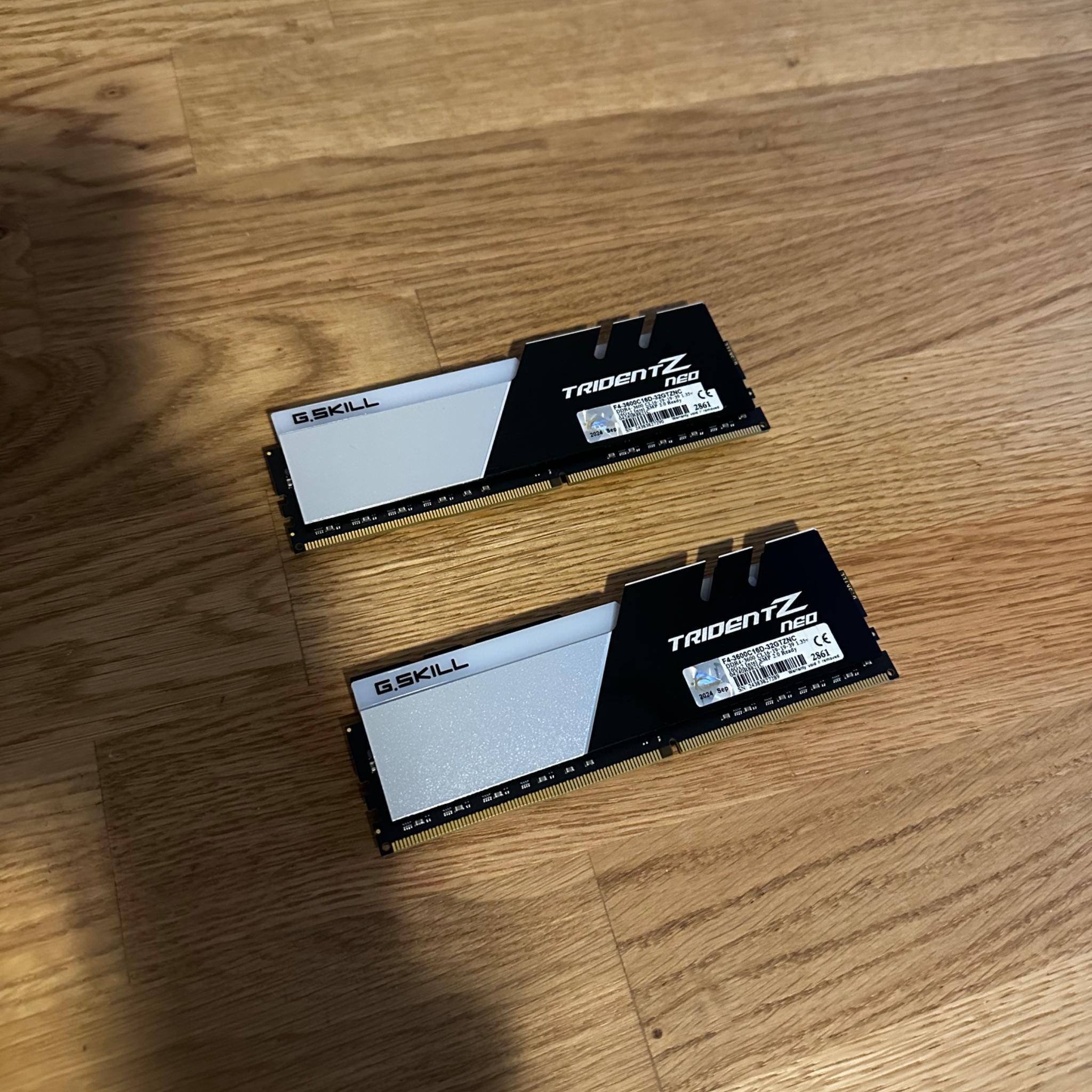 TridentZ Neo 32gb DDR4 3600