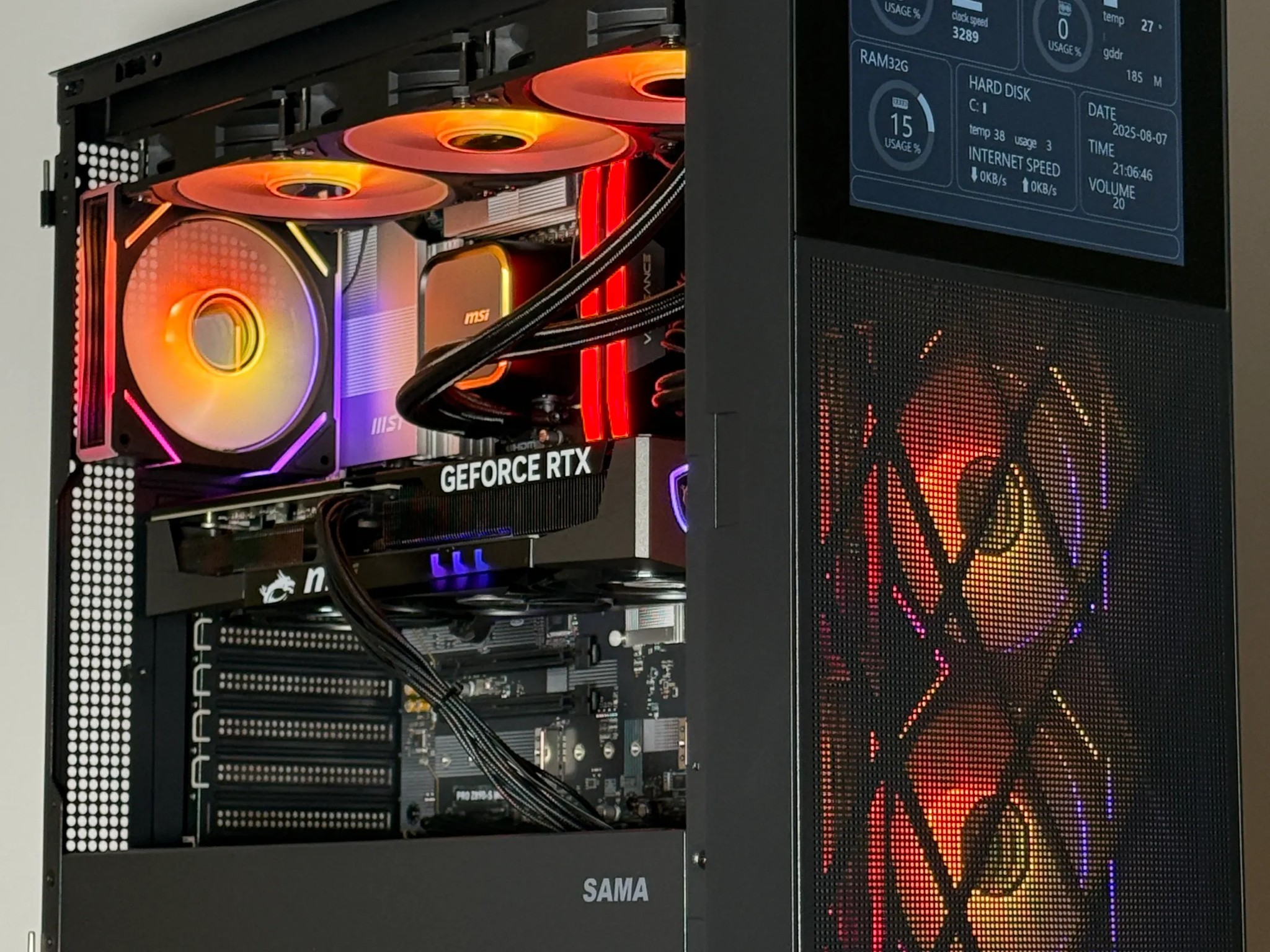 RTX 5070 Intel Core Ultra 7 265k Gaming PC