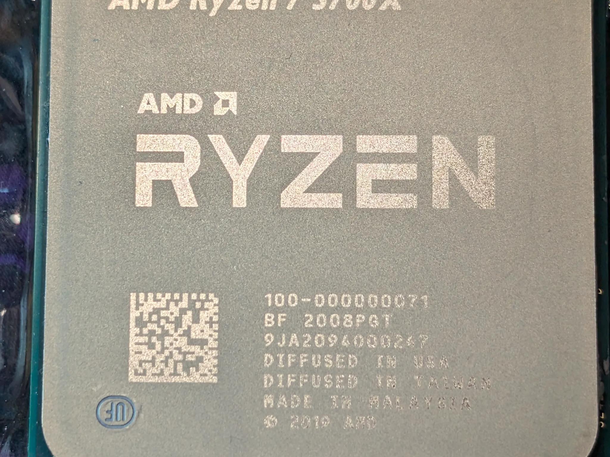 Ryzen 3700x