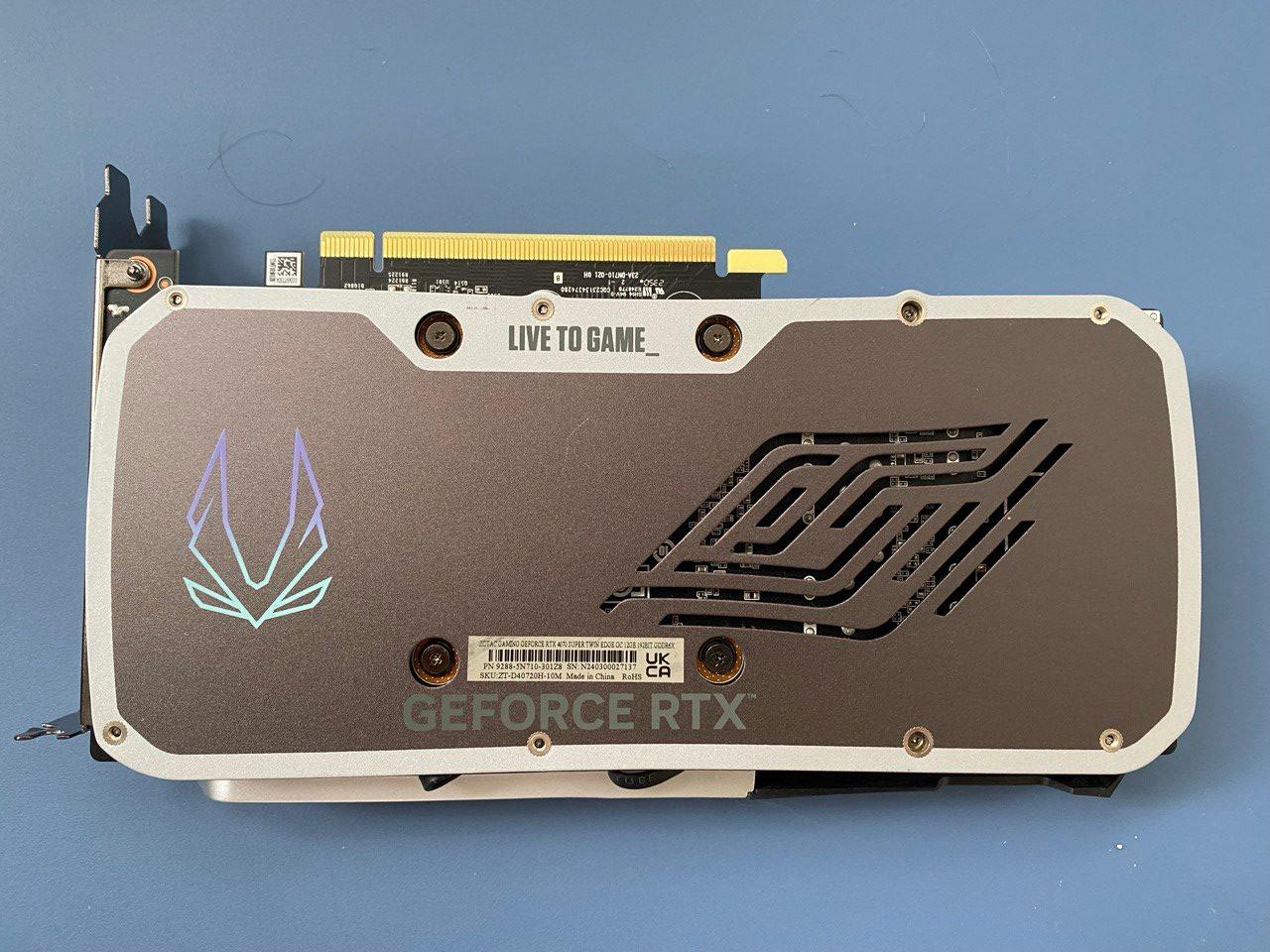 ZOTAC GAMING GeForce RTX 4070 SUPER Twin Edge OC