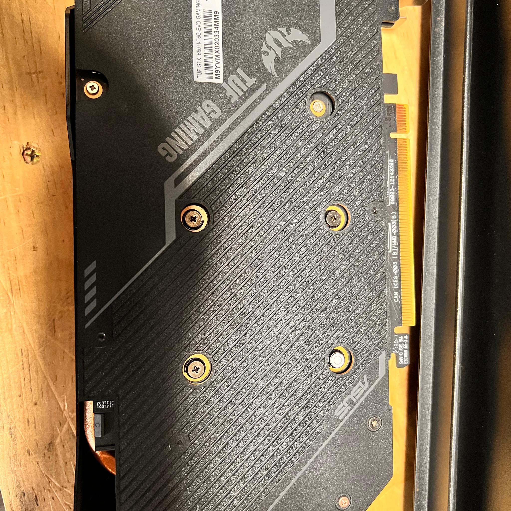 1660ti UP GRADE Pulled from a customer's pc