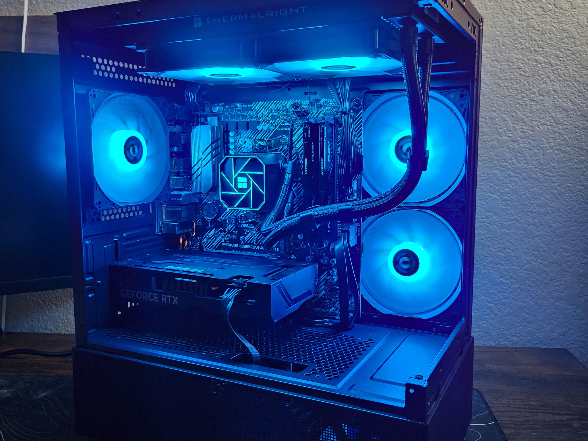 "The Mark" 1440P gaming pc | 3700x | 4060ti | 32G | 1TB