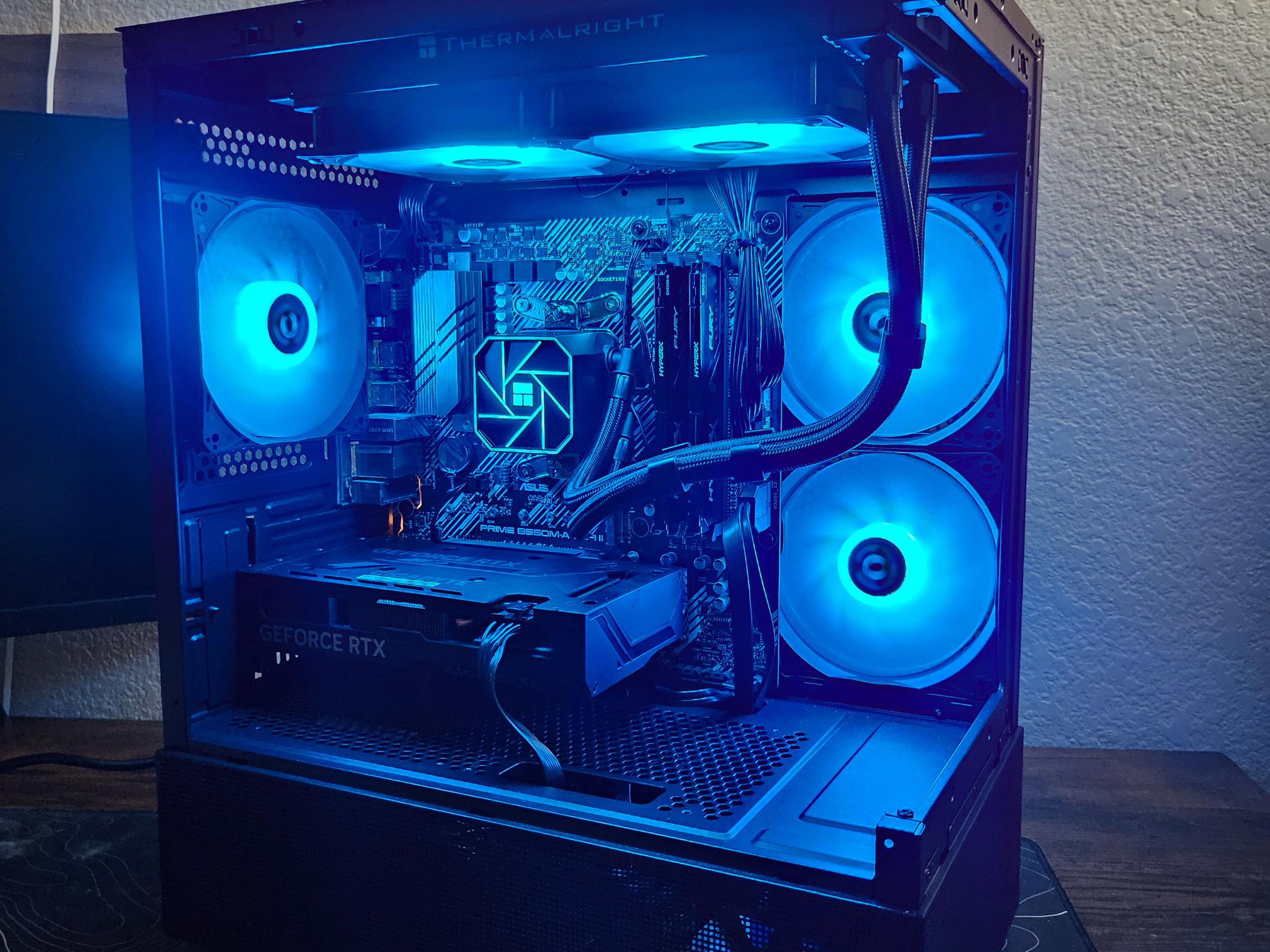 "The Mark" 1440P gaming pc | 3700x | 4060ti | 32G | 1TB