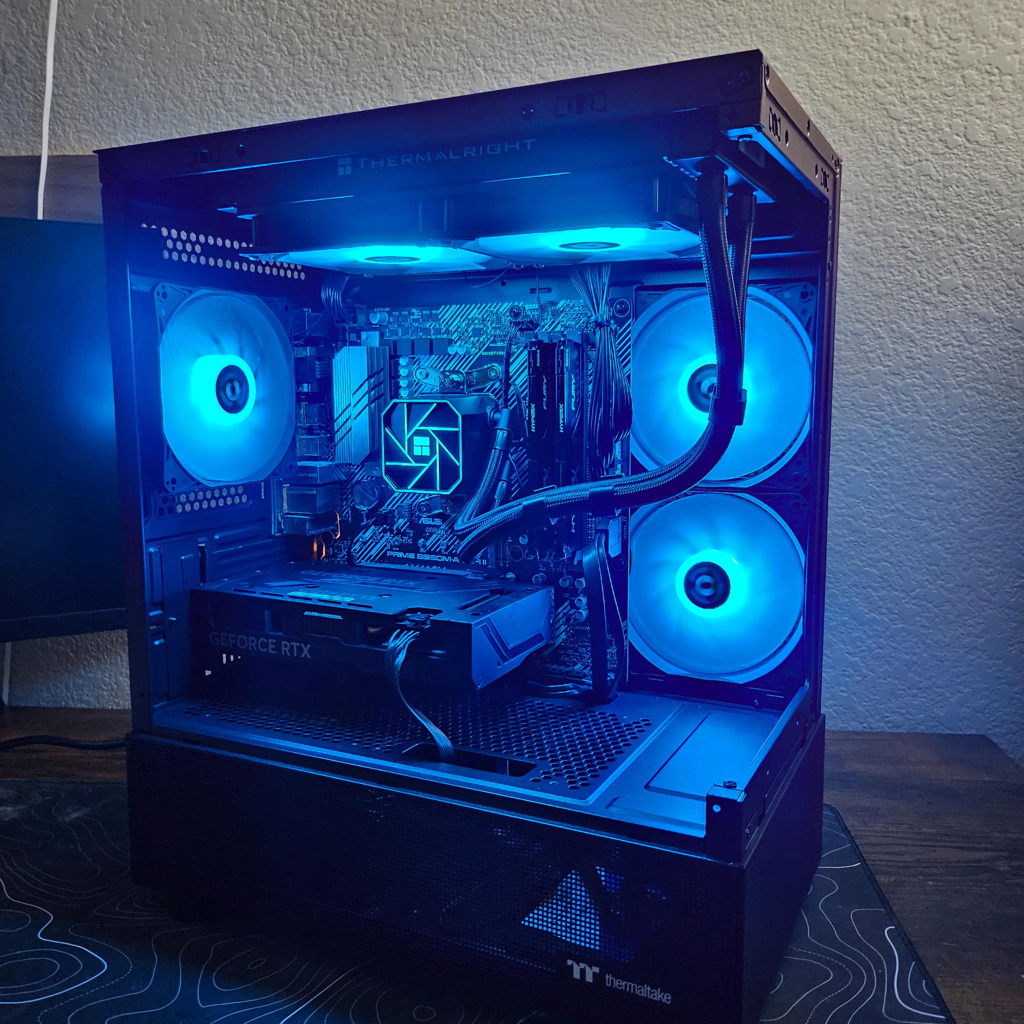 "The Mark" 1440P gaming pc | 3700x | 4060ti | 32G | 1TB