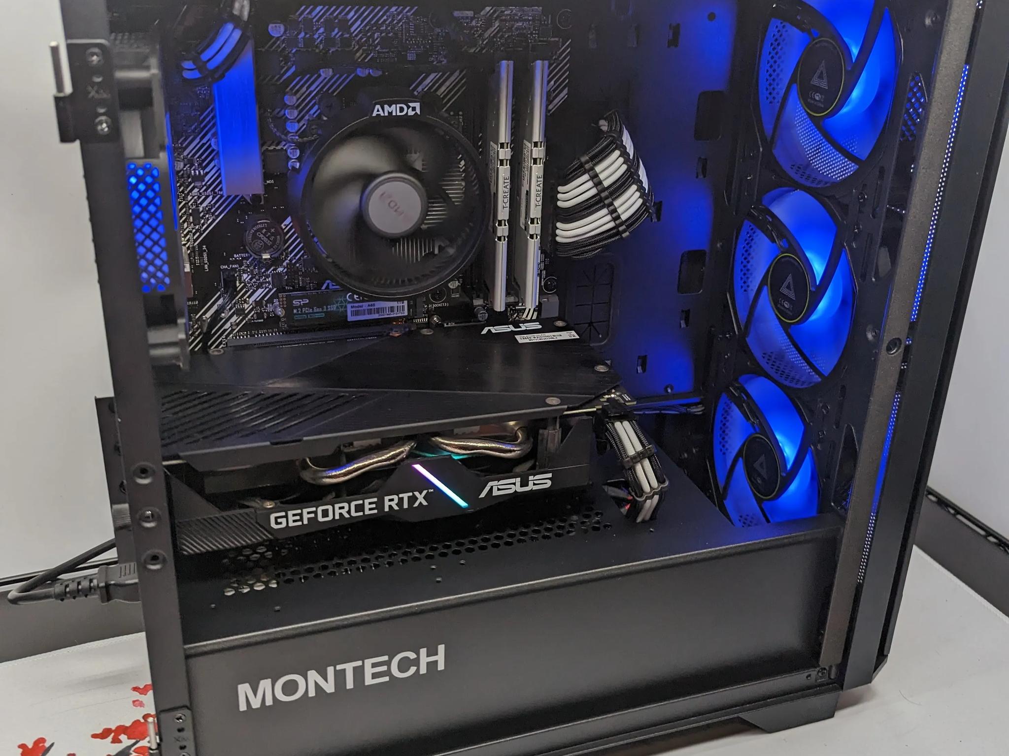 Gaming Rig "AIR 100" Ryzen 5 5500/16GB DDR4/1TB SSD/ RTX2060 6GB
