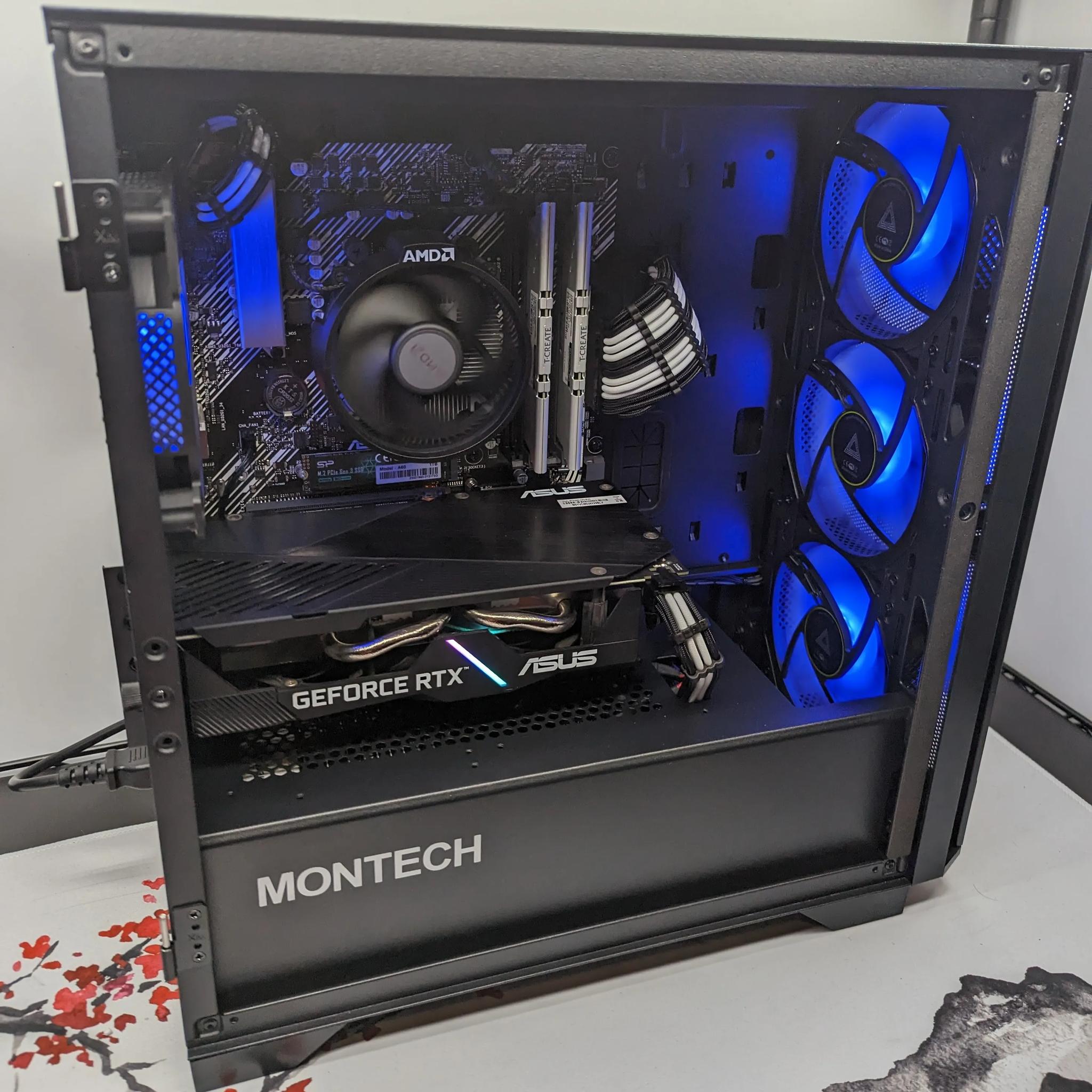 Gaming Rig "AIR 100" Ryzen 5 5500/16GB DDR4/1TB SSD/ RTX2060 6GB