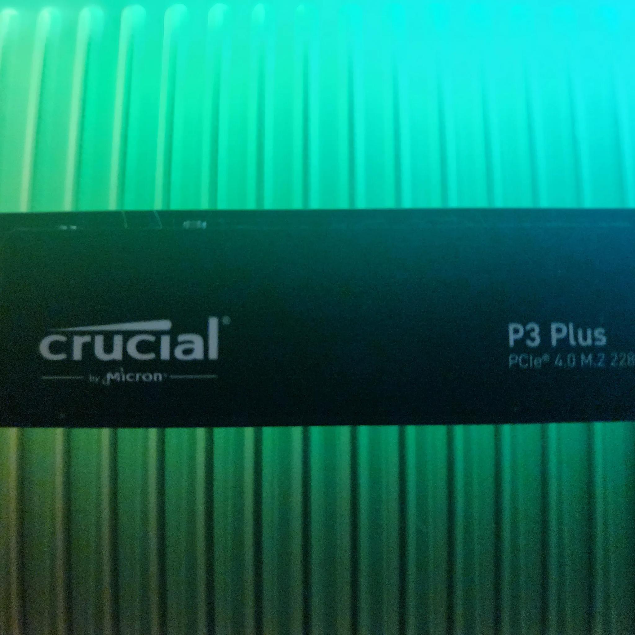 Crucial P3 Plus 1TB PCIe M.2 2280 SSD