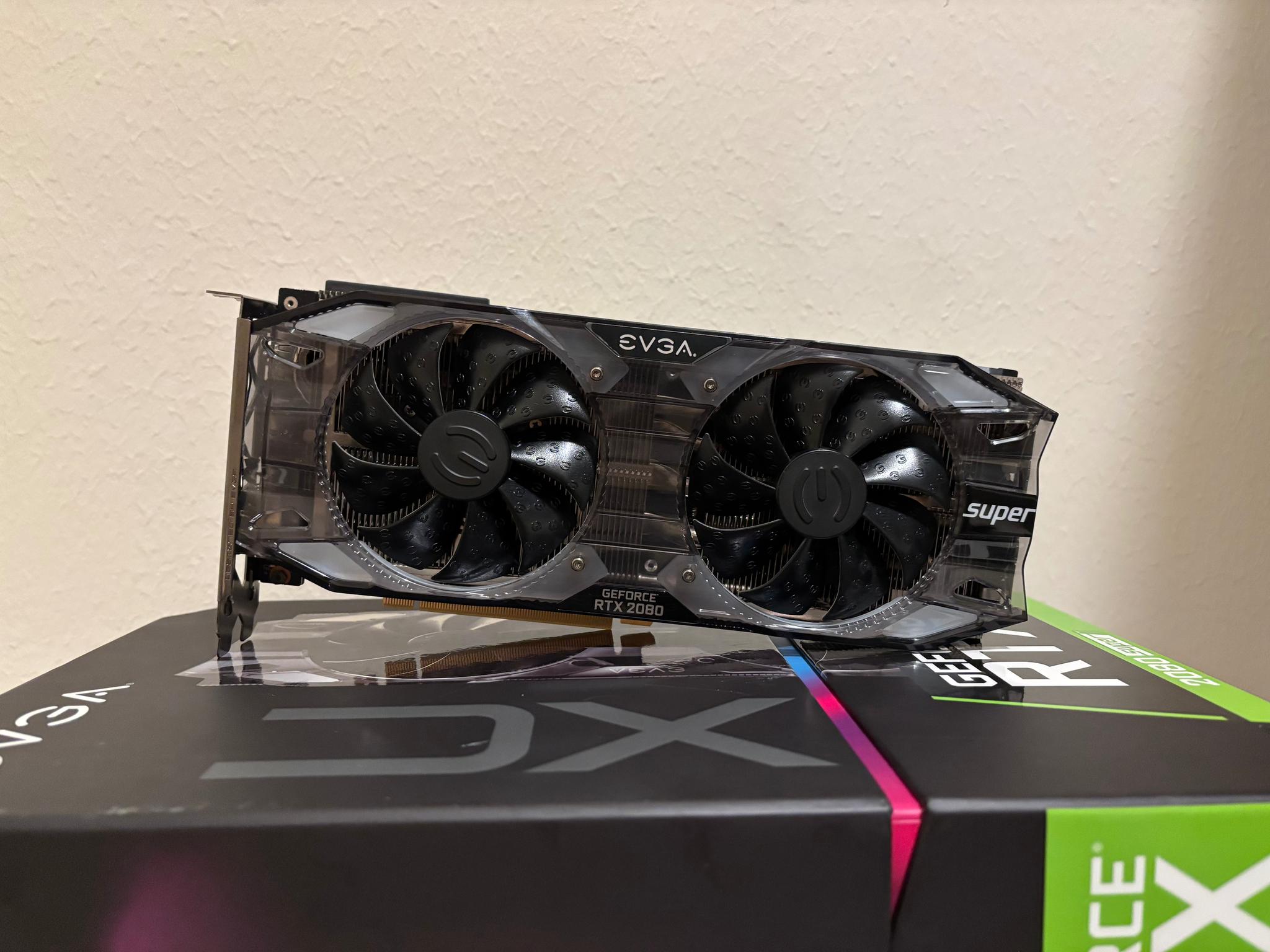EVGA GeForce RTX 2080 SUPER BLACK GAMING 08G-P4-3081-KR 8GB GDDR6