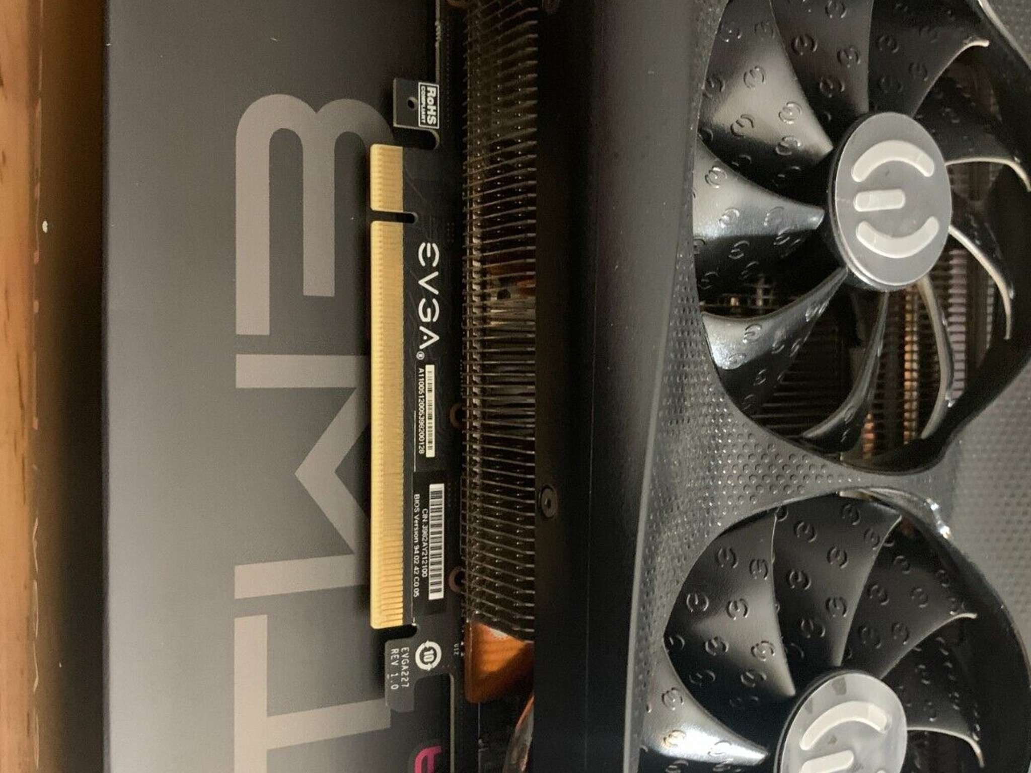 EVGA RTX 3090 FTW: Lightly Used/Excellent condition with original box