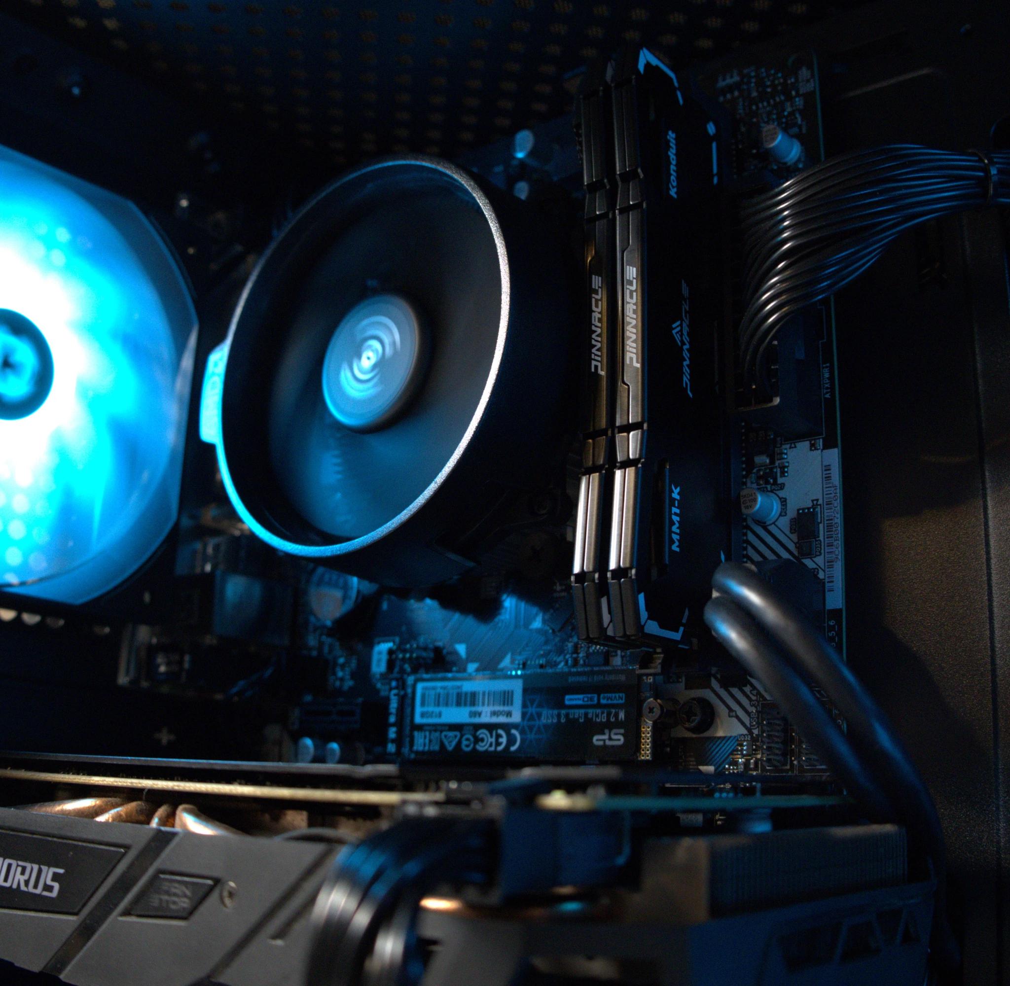👽DARK HOLE👽 Gaming PC | AMD Ryzen 5 3600 | 16GB | RX 580 8GB | 512GB SSD | Win11 | Wi-Fi
