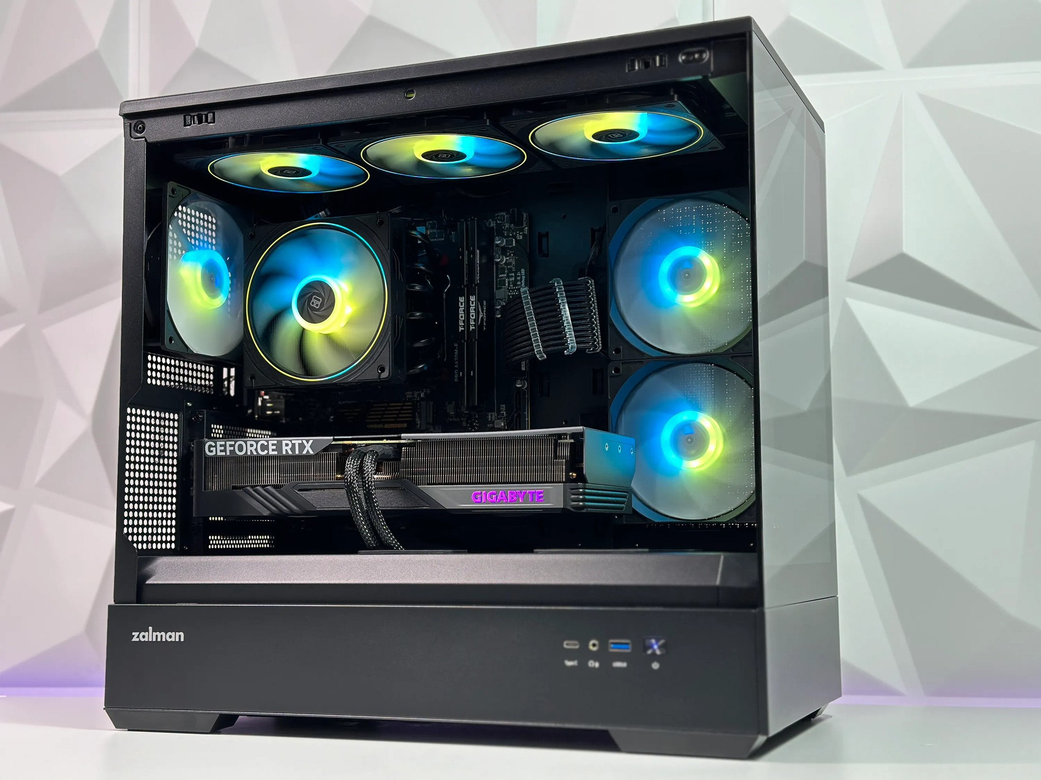 🌌🌑Dark Nebula Gaming PC🔭Nvidia RTX 4070 12GB🔭Ryzen 5 7500F🔭32GB DDR5🔭1TB NVME GEN4