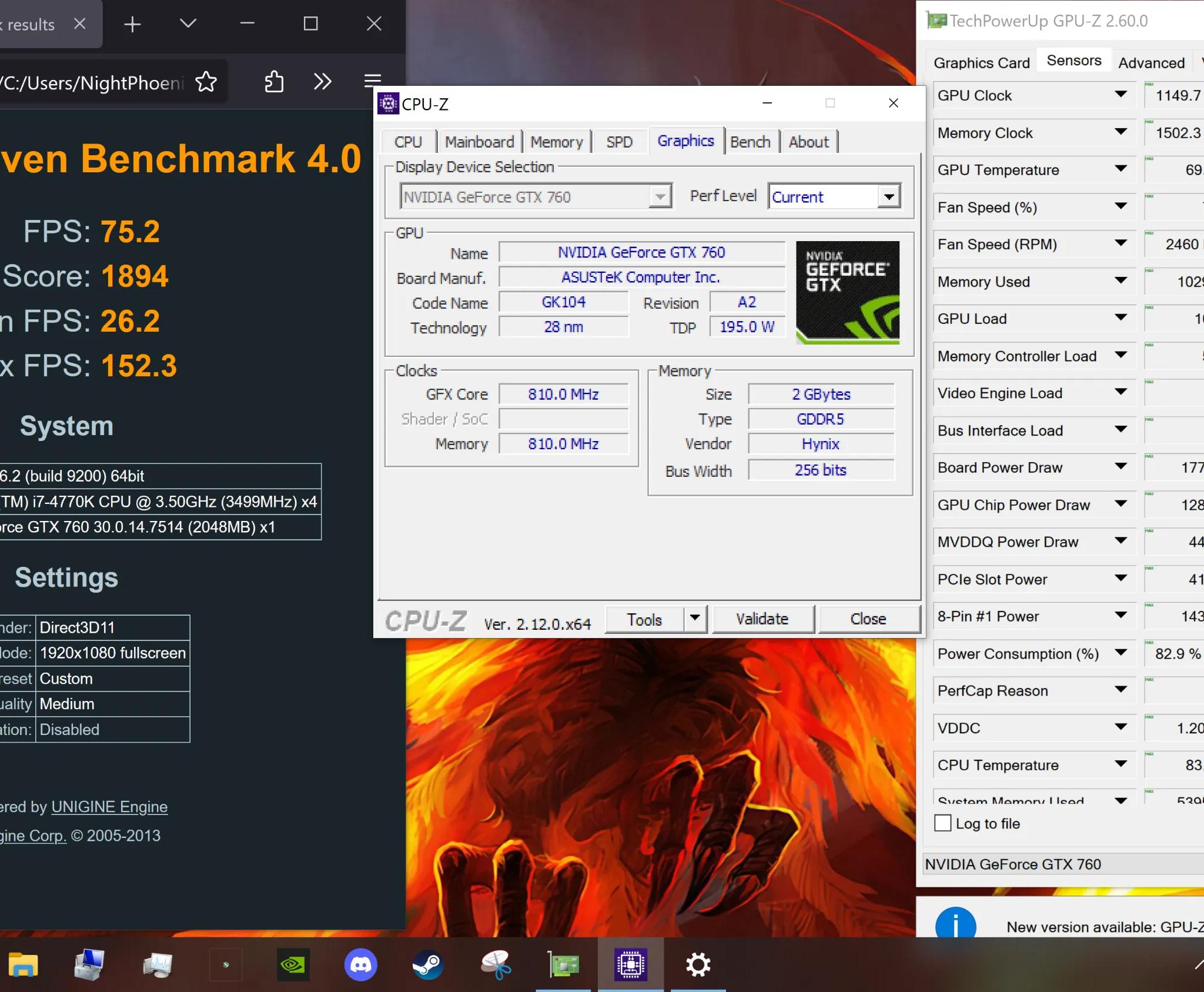 ASUS GTX 760 DirectCU II OC