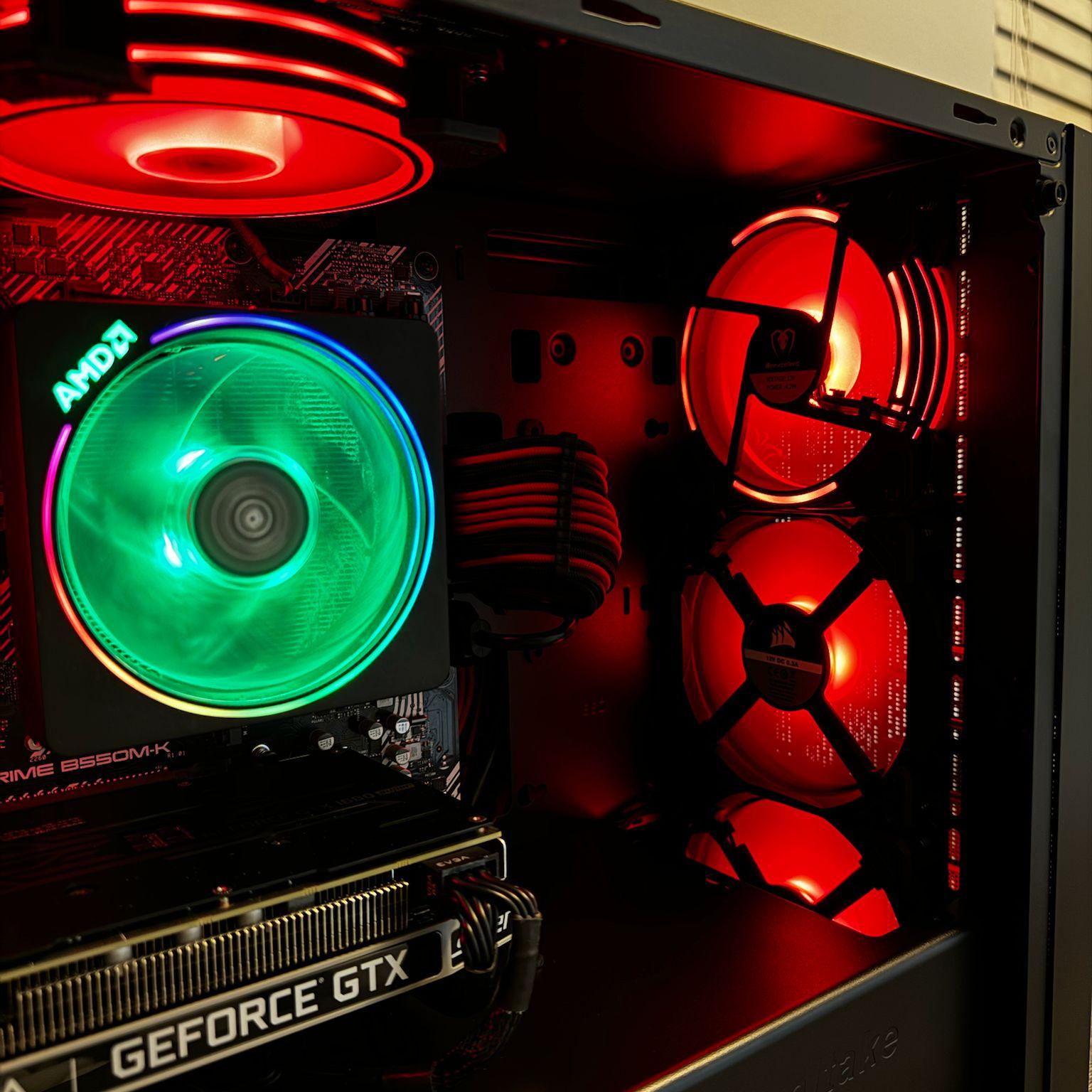 NVIDIA GTX 1660 Super, Ryzen 5500, 16GB RAM, TB Storage, High