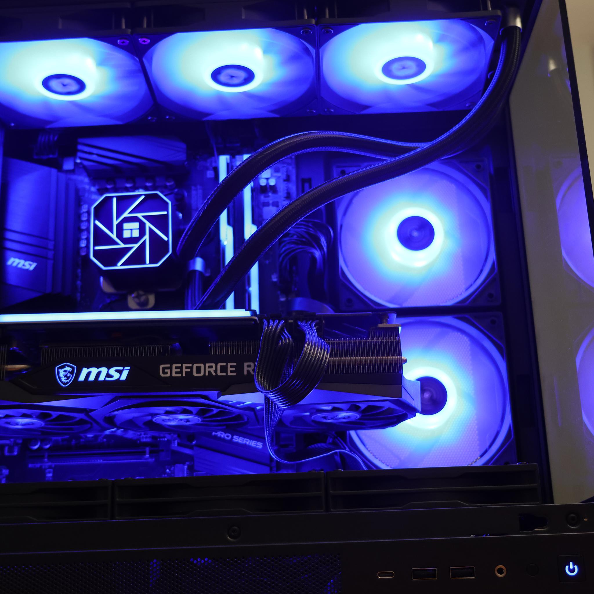 Black 5800x and 3070ti build