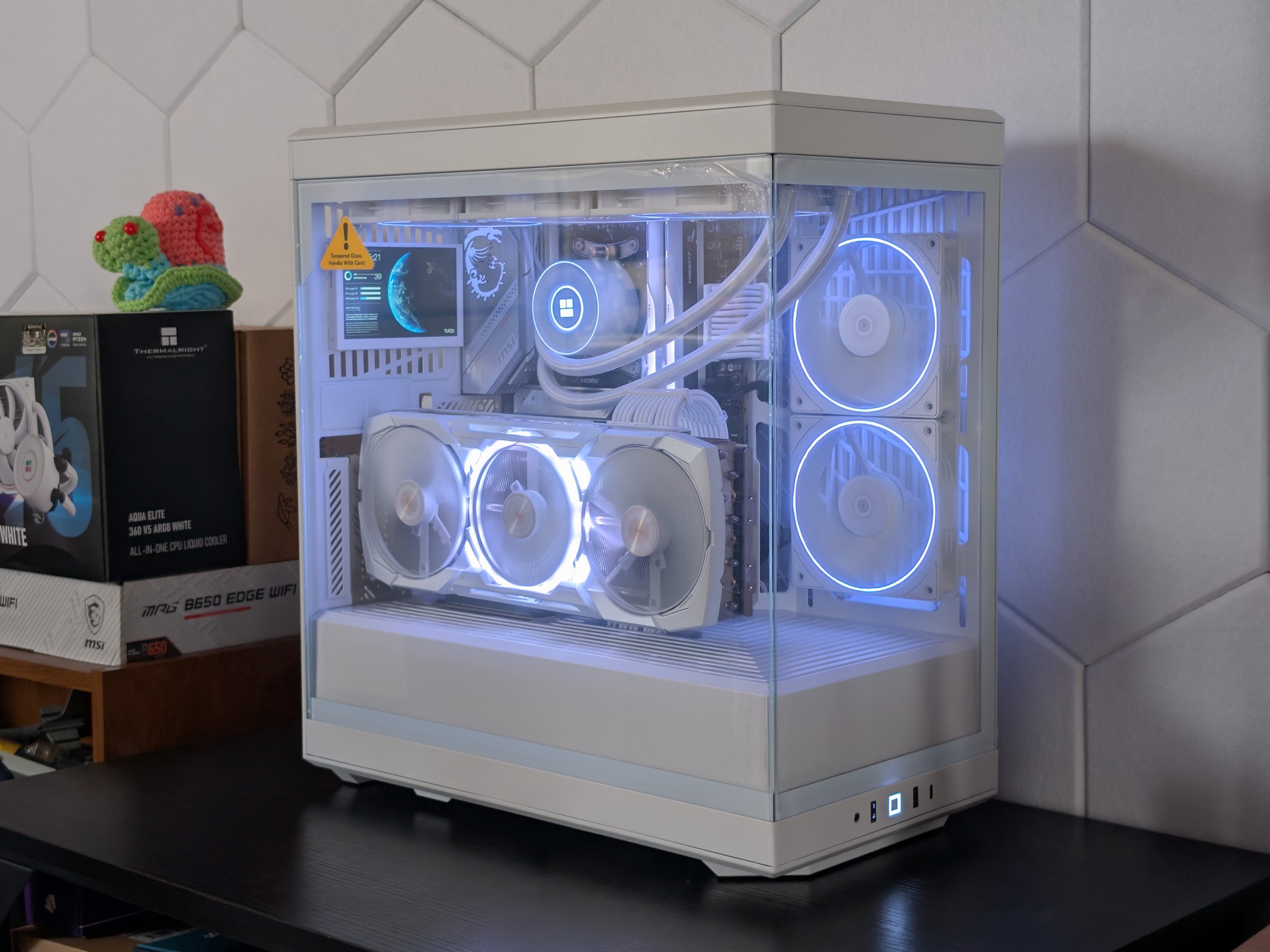 🐻‍❄️🤍 4K Gaming Beast | RX 7900XTX | Ryzen 7 9800X3D | 2TB SSD | 32GB RAM | WiFi 6 & BT 🤍🐻‍❄️