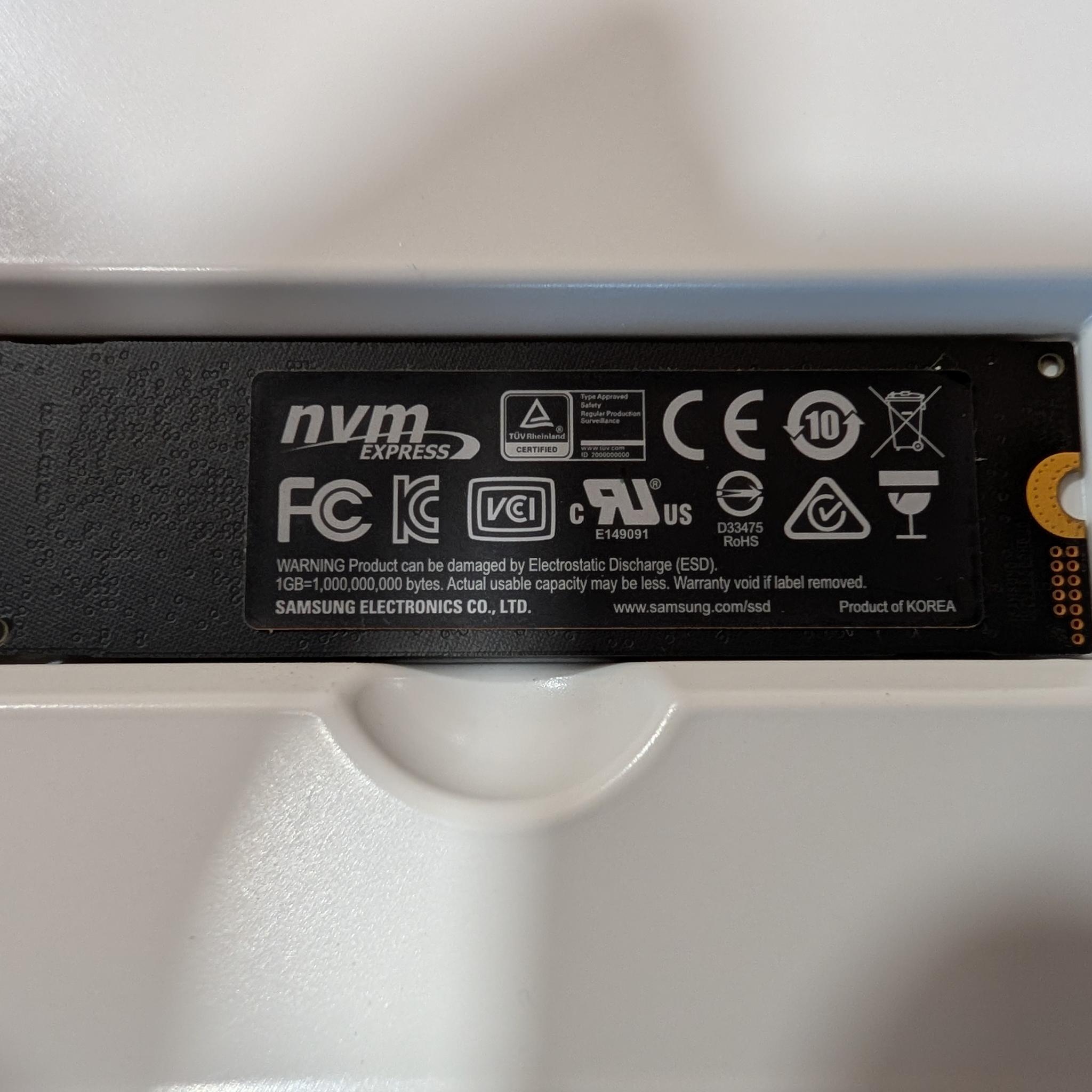 Samsung 970 EVO Plus 250GB NVMe M.2 with Windows 11 Pro - Boot Drive